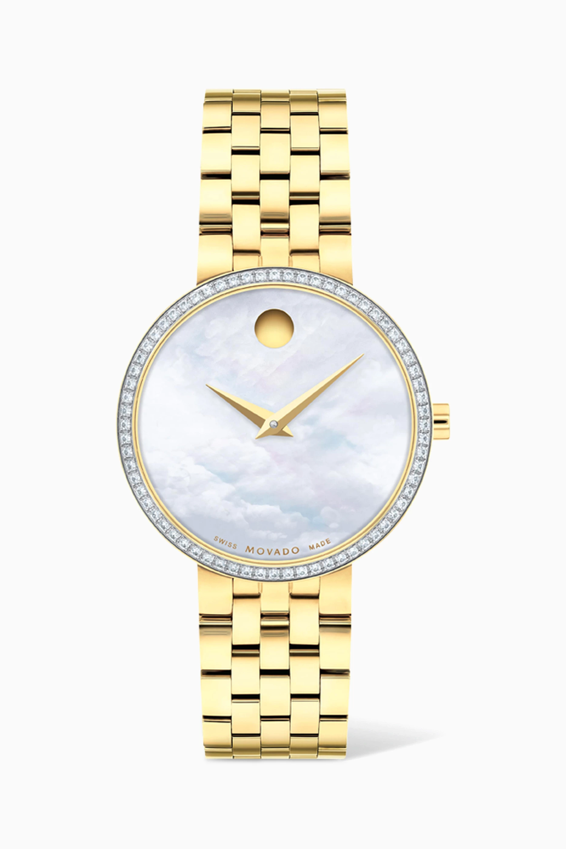 Classic Movado Ladies Buy Movado White Museum Classic Quartz