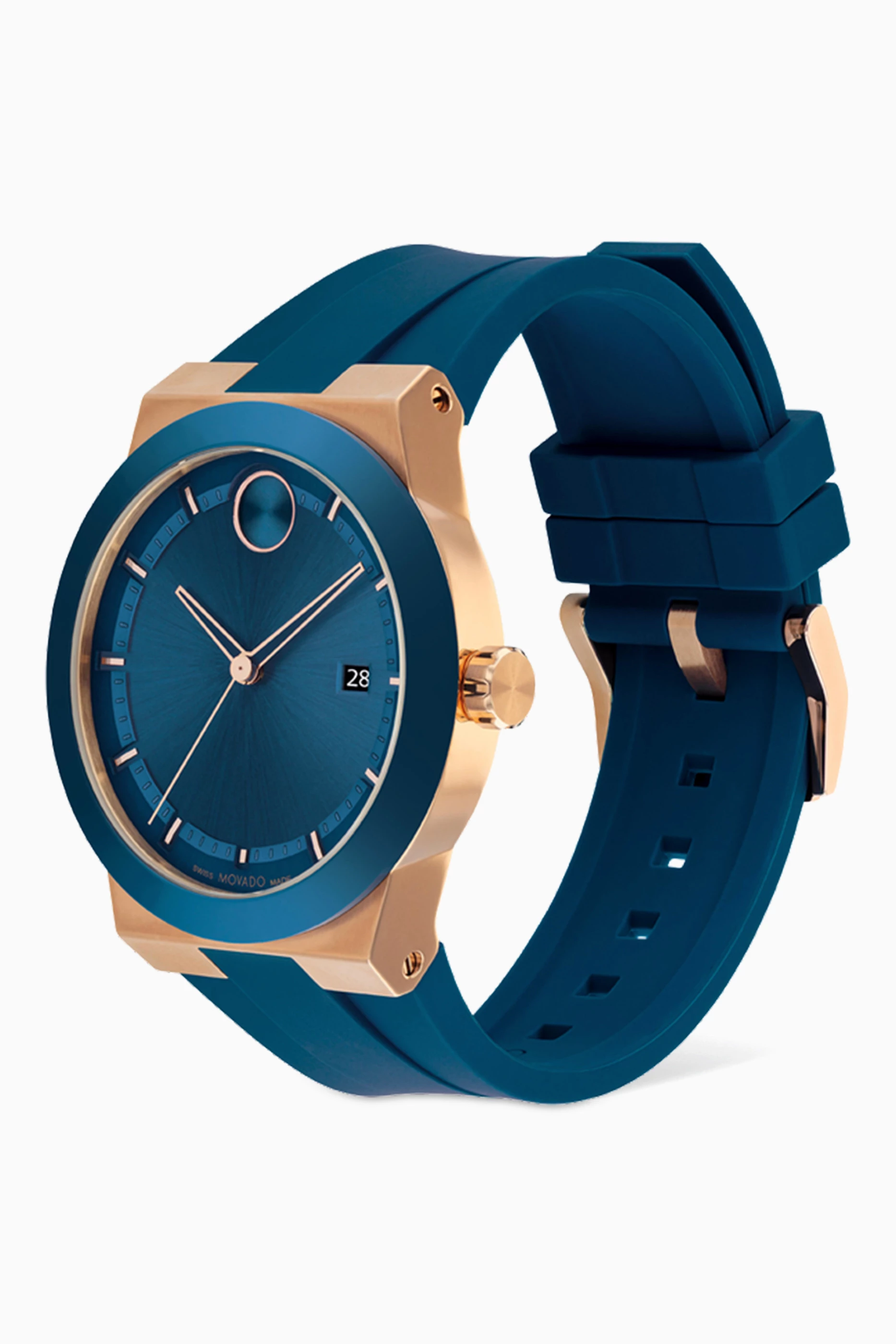 Buy Movado Blue Bold Fusion Watch 42.3mm For Men Online Ounass Saudi