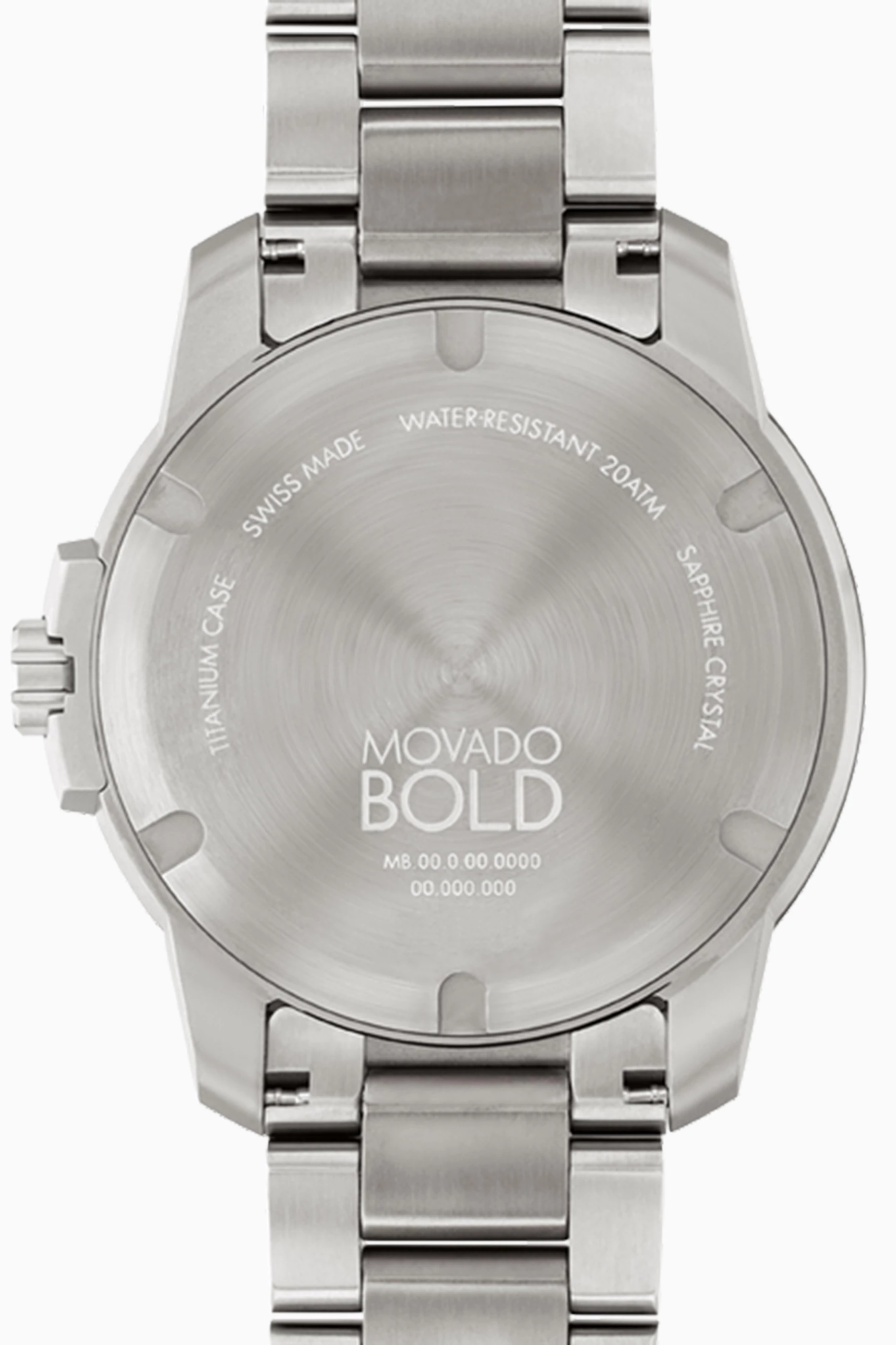 Buy Movado Blue Bold Titanium Watch 45mm For Men Online Ounass Saudi