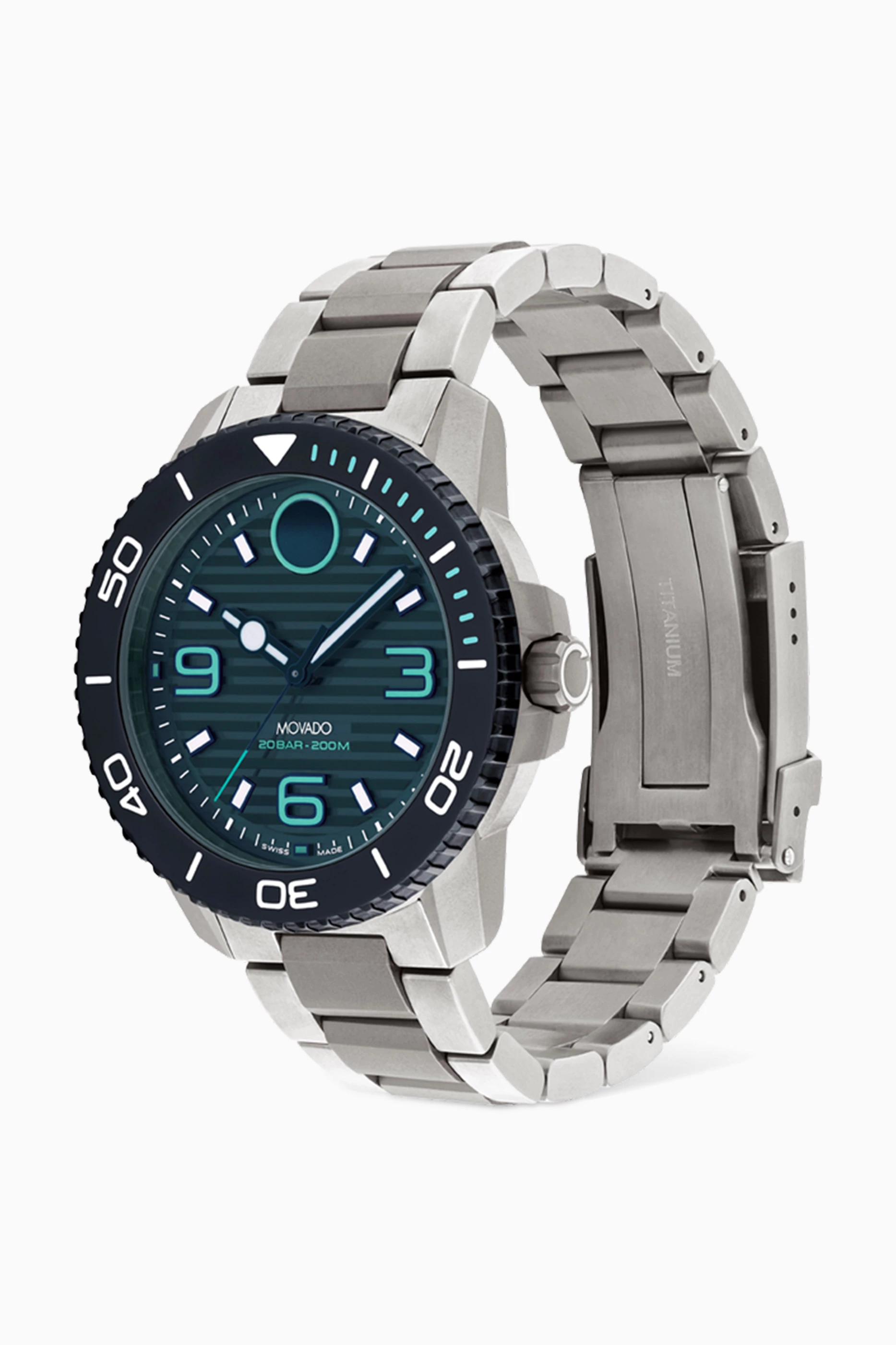 Movado titanium shop