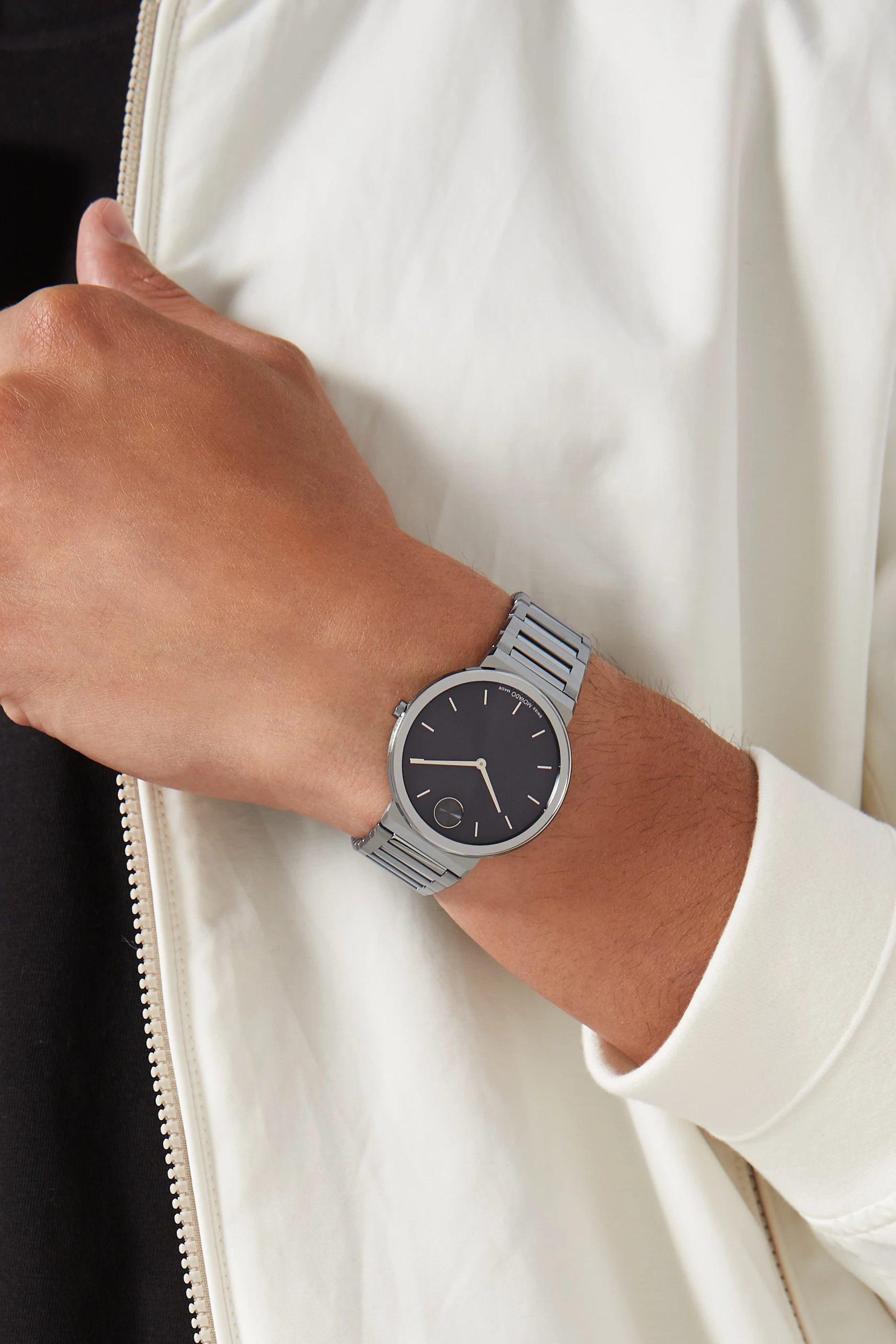 Buy Movado Blue Bold Horizon Watch, 40mm For Men Online Ounass Saudi