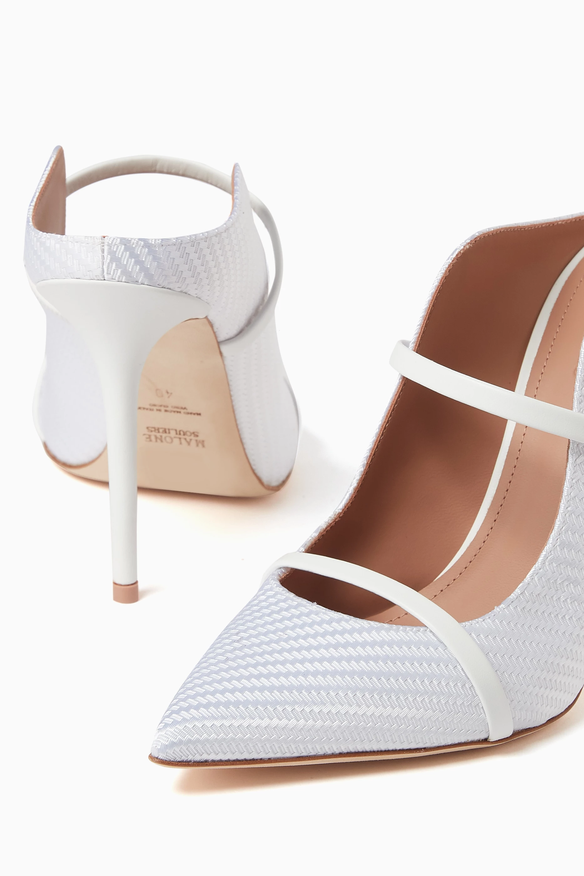 Malone souliers white top