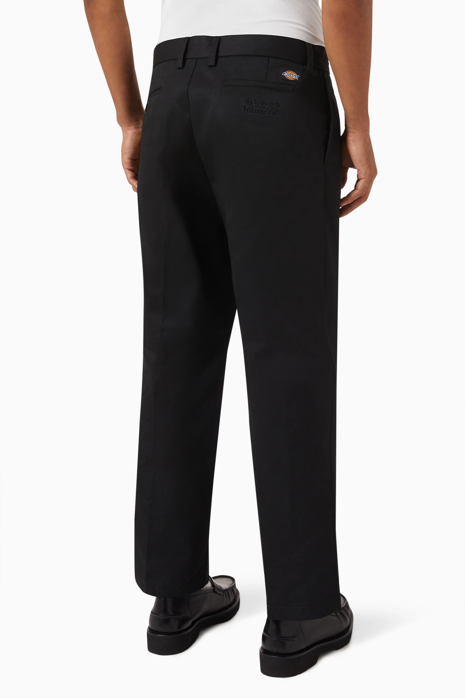 Buy WACKO MARIA Black x Dickies Pleated Pants in Cotton-blend For