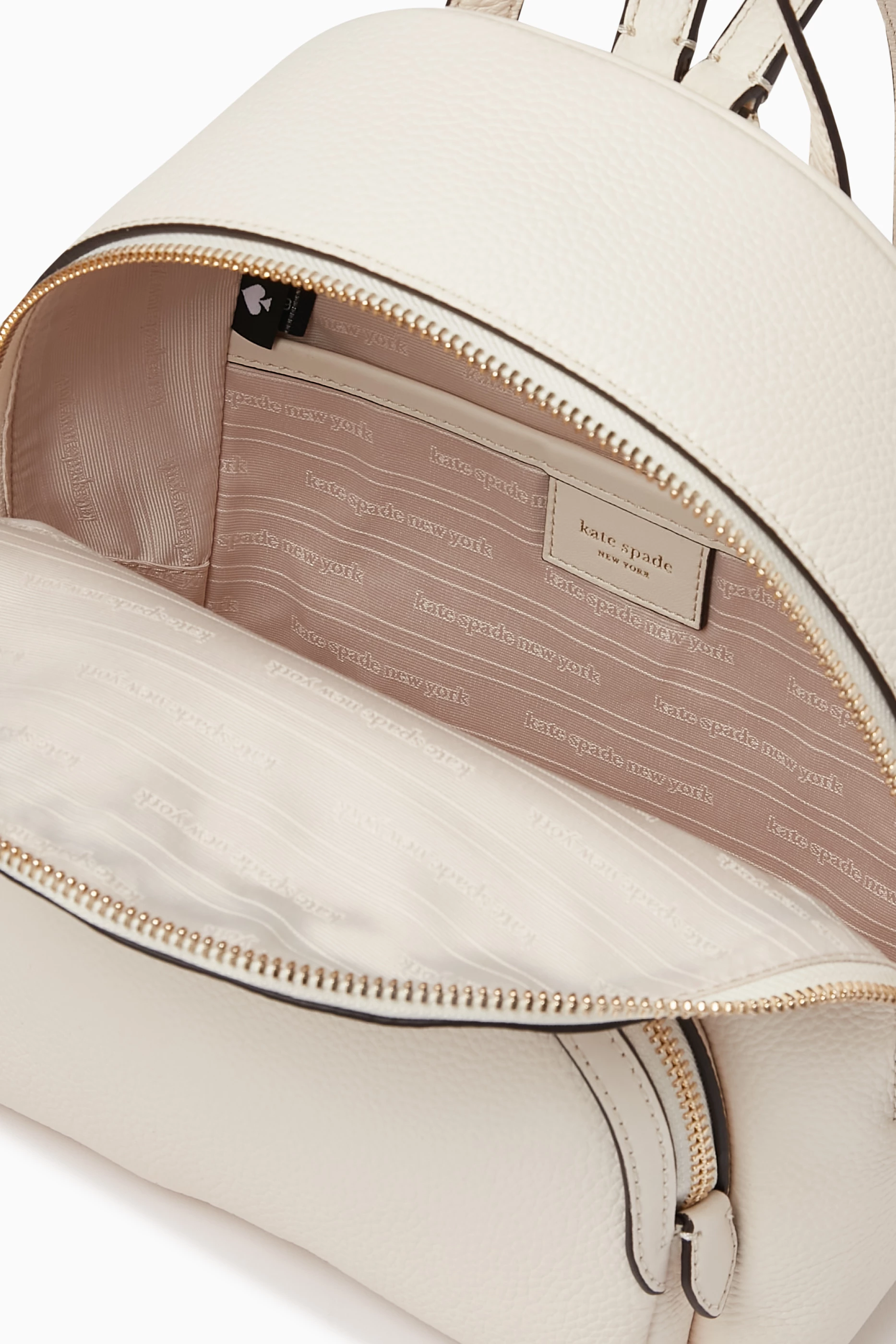 Kate spade backpack white shop