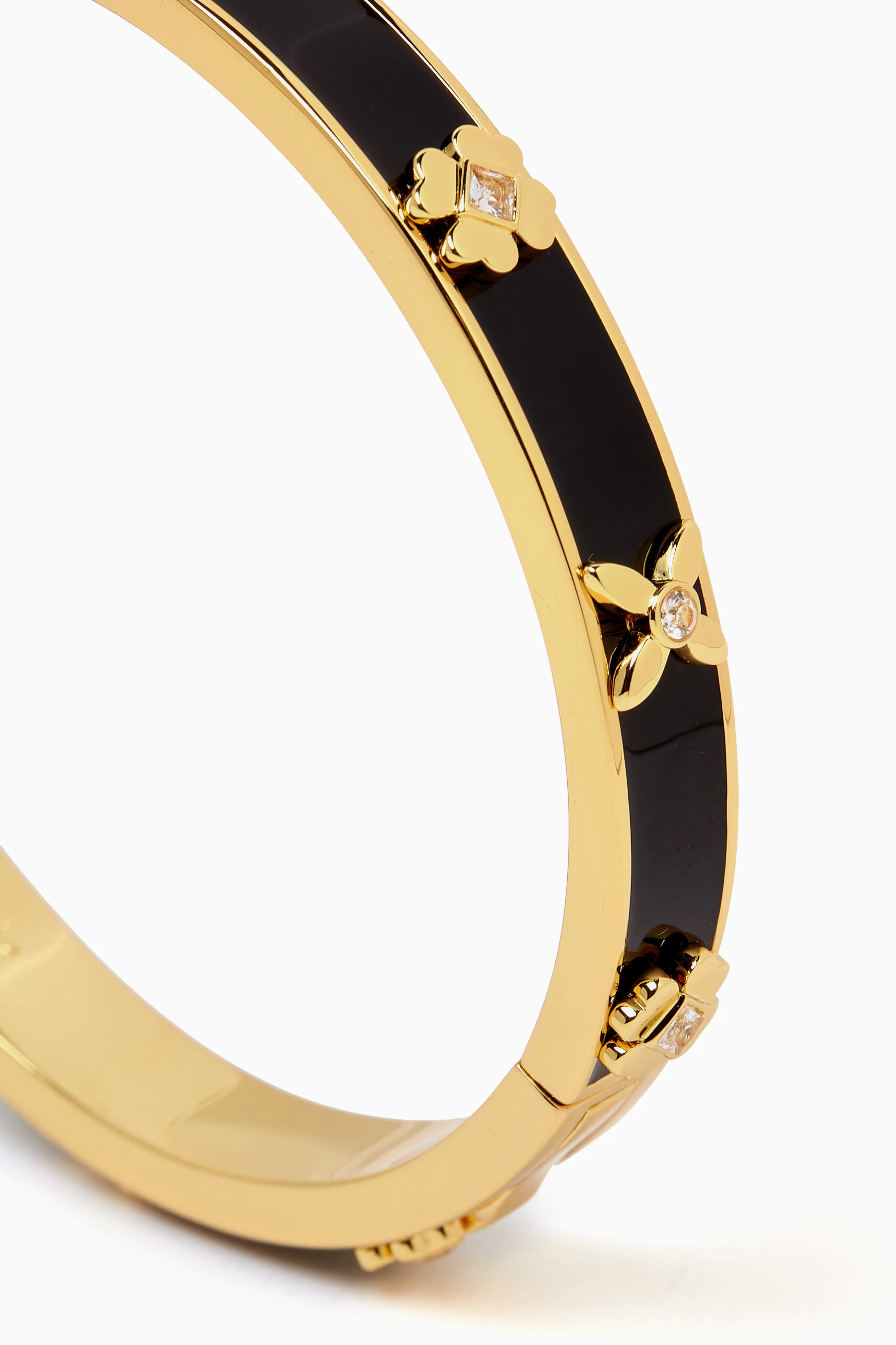 Kate spade bangle black online