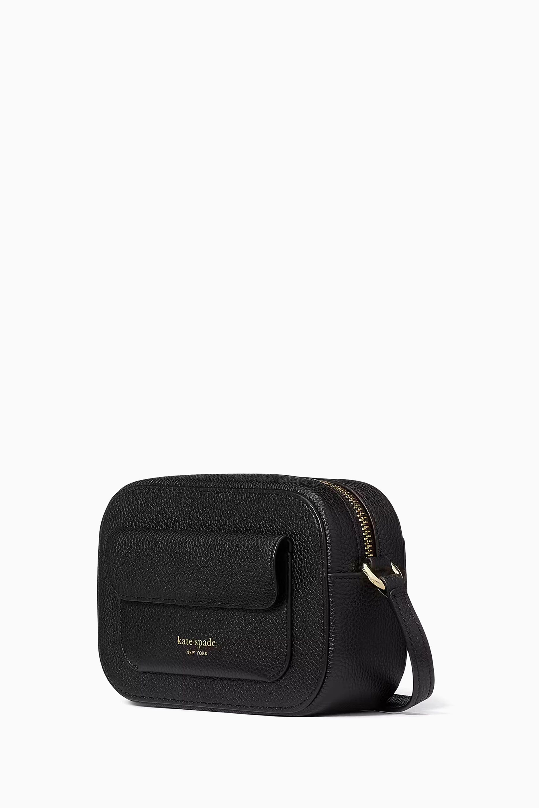 Buy Kate Spade New York Black Ava Crossbody Bag in Pebbled Leather For Women Online Ounass Saudi