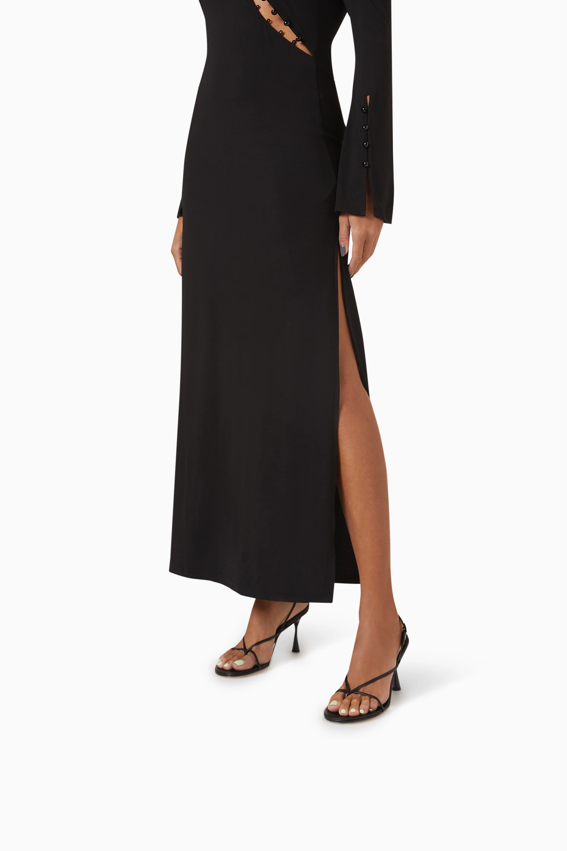 【関税込み】Studio Amelia ブラック Wishbone 90 ヒール Studio Amelia Wishbone 90 Heel - Black – Kith