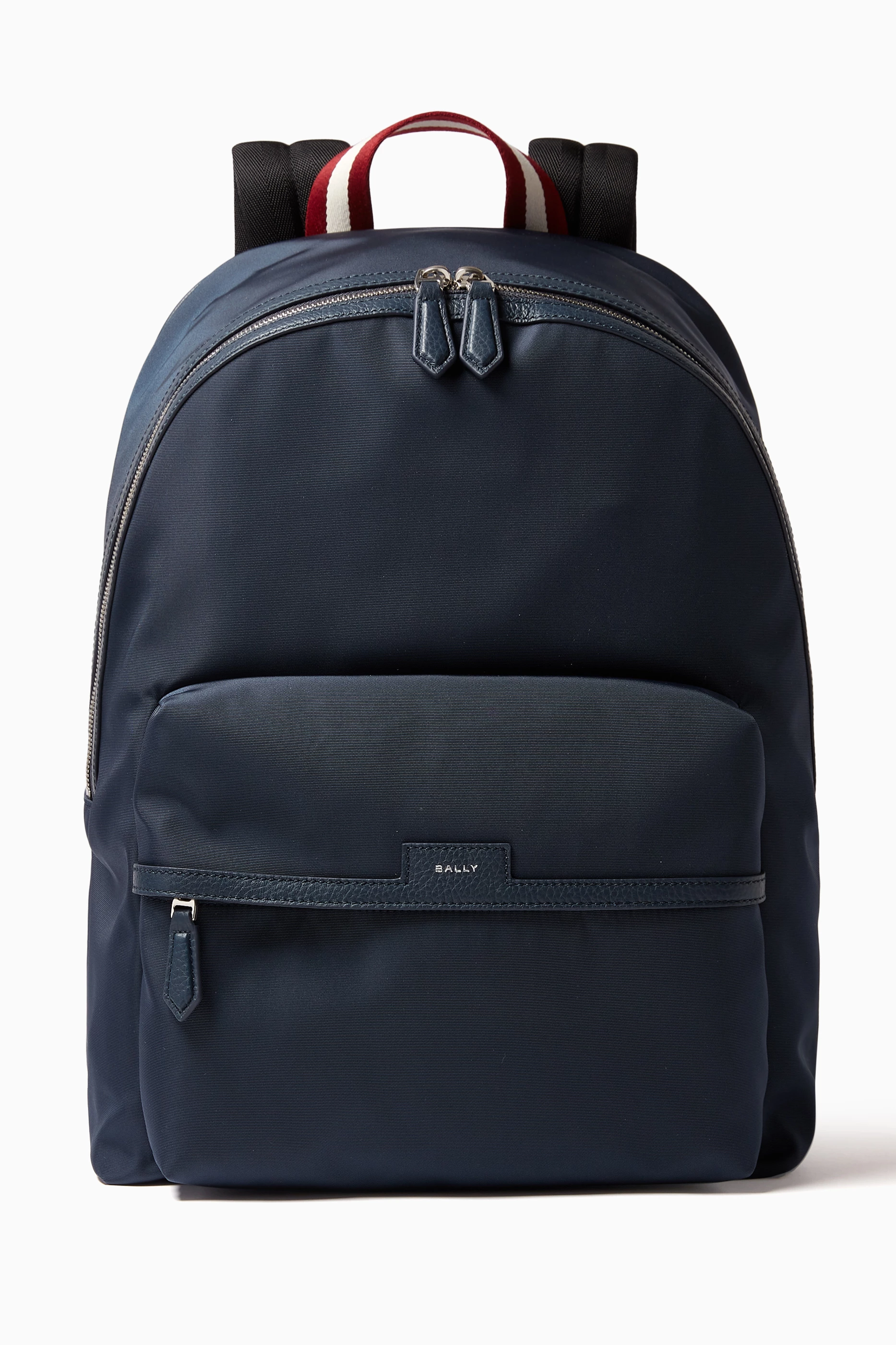 Bally leather backpack new arrivals