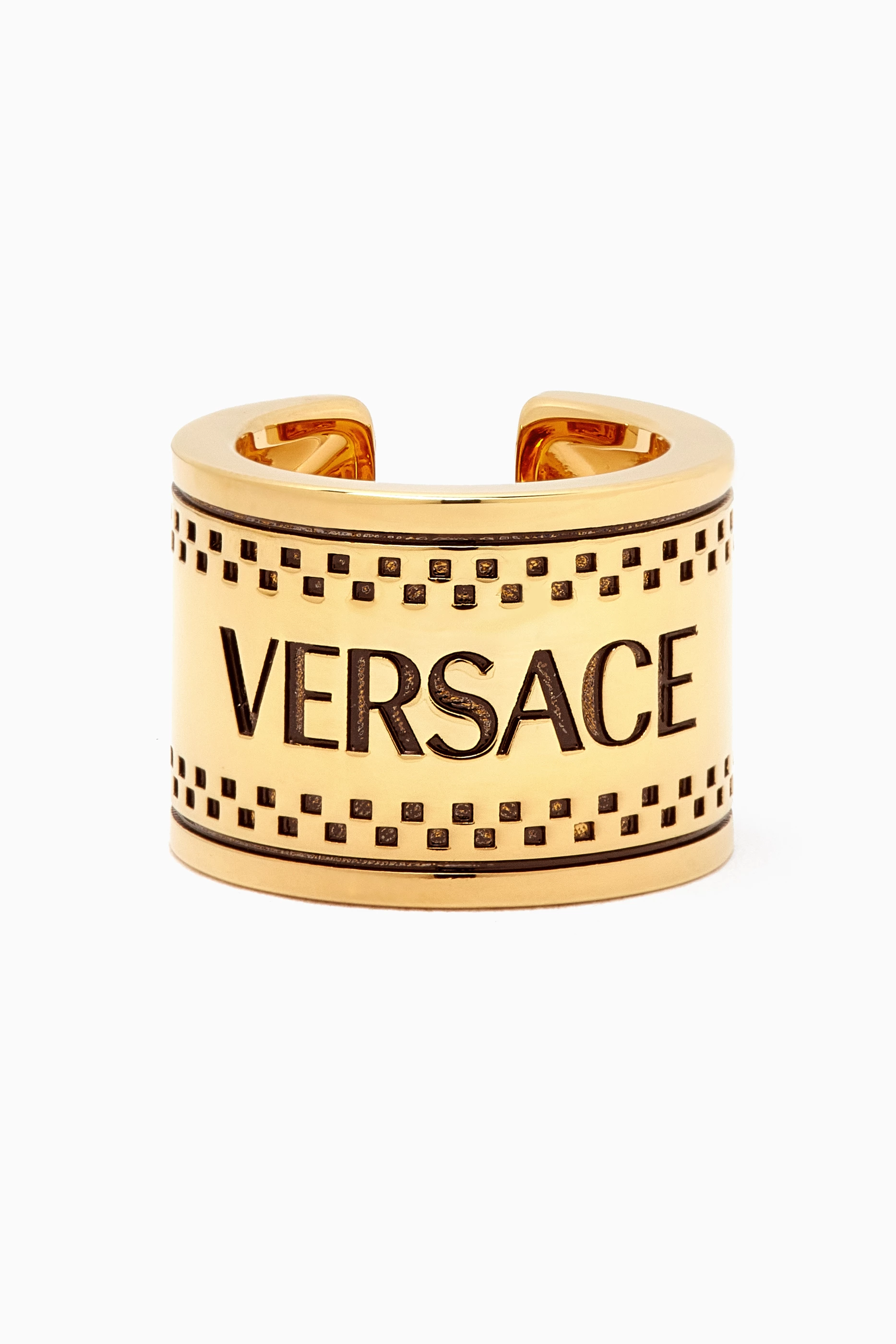 Versace vintage logo ring outlet