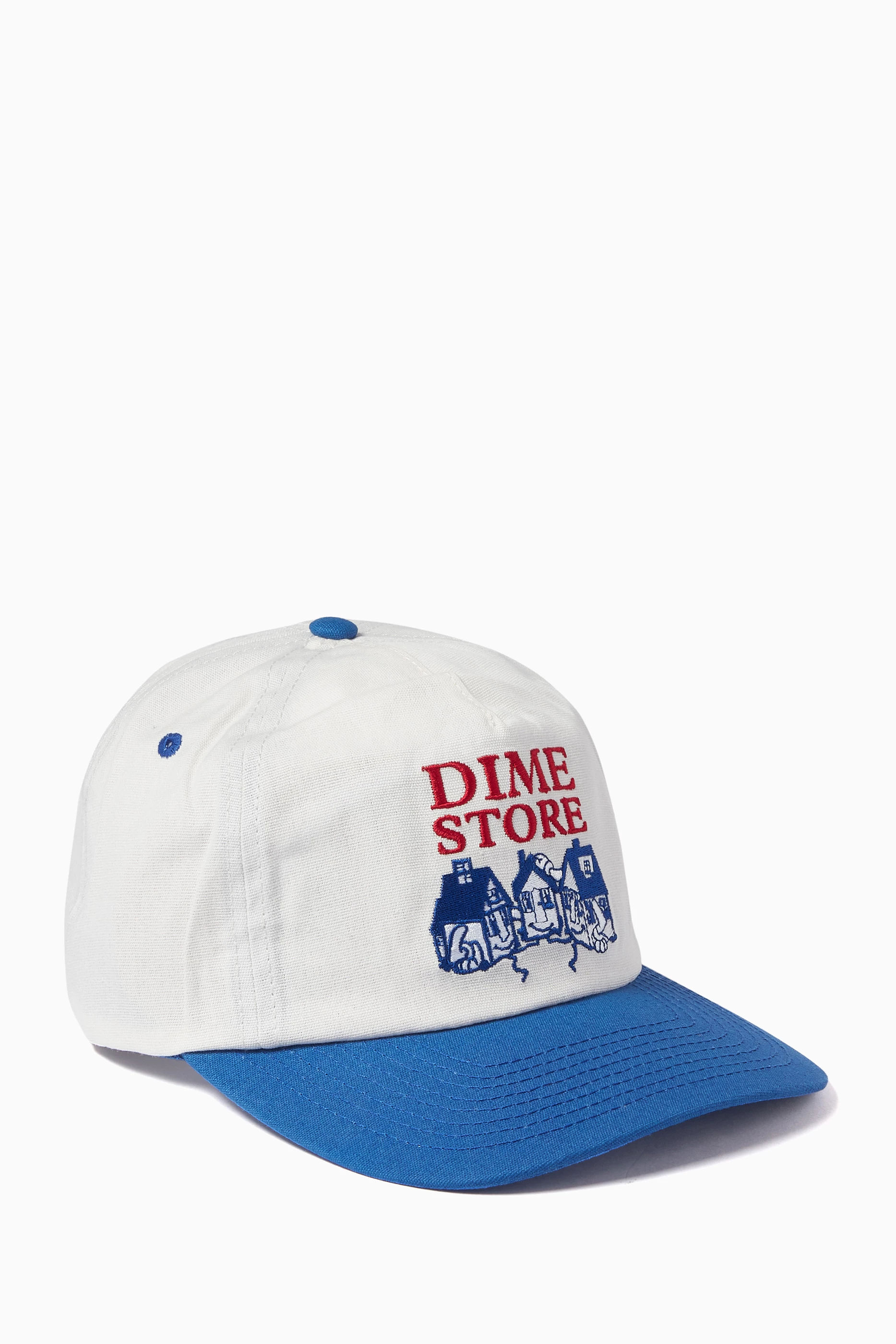 Buy Dime Multicolour Skateshop Worker Cap in Cotton For Men