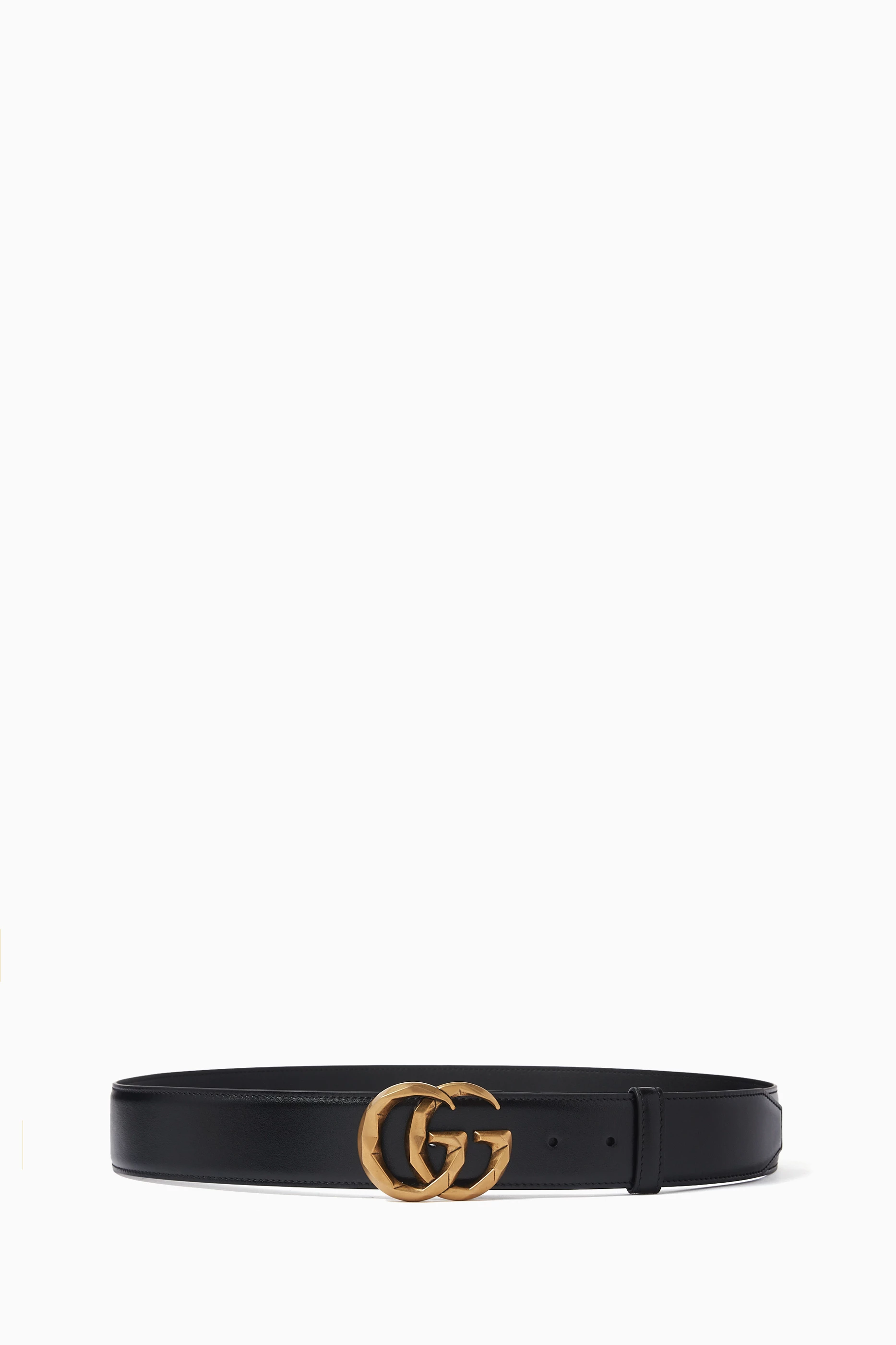 Buy Gucci Black GG Marmont Belt in Leather For Men Online Ounass Saudi