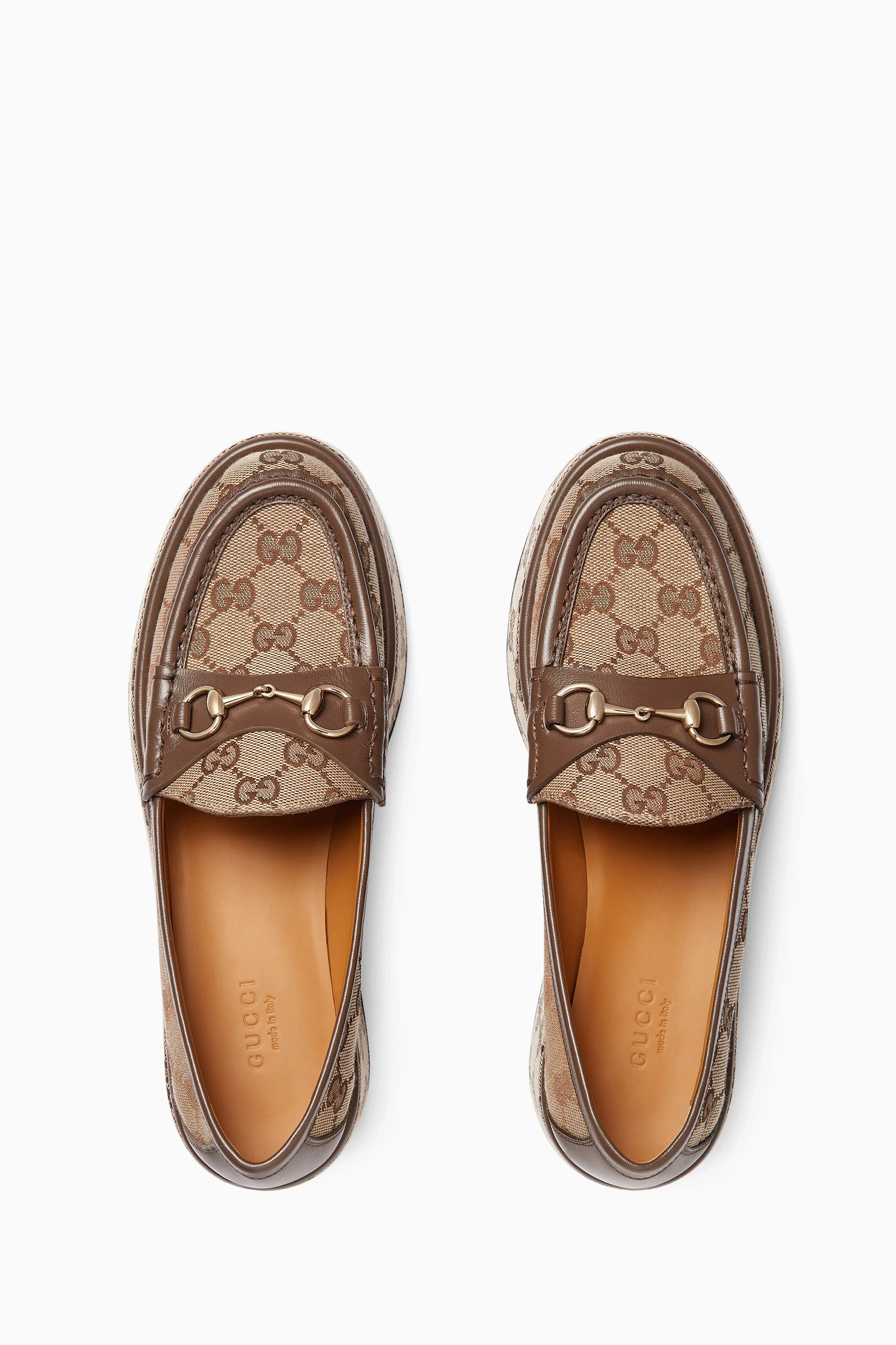Gucci loafers canvas online