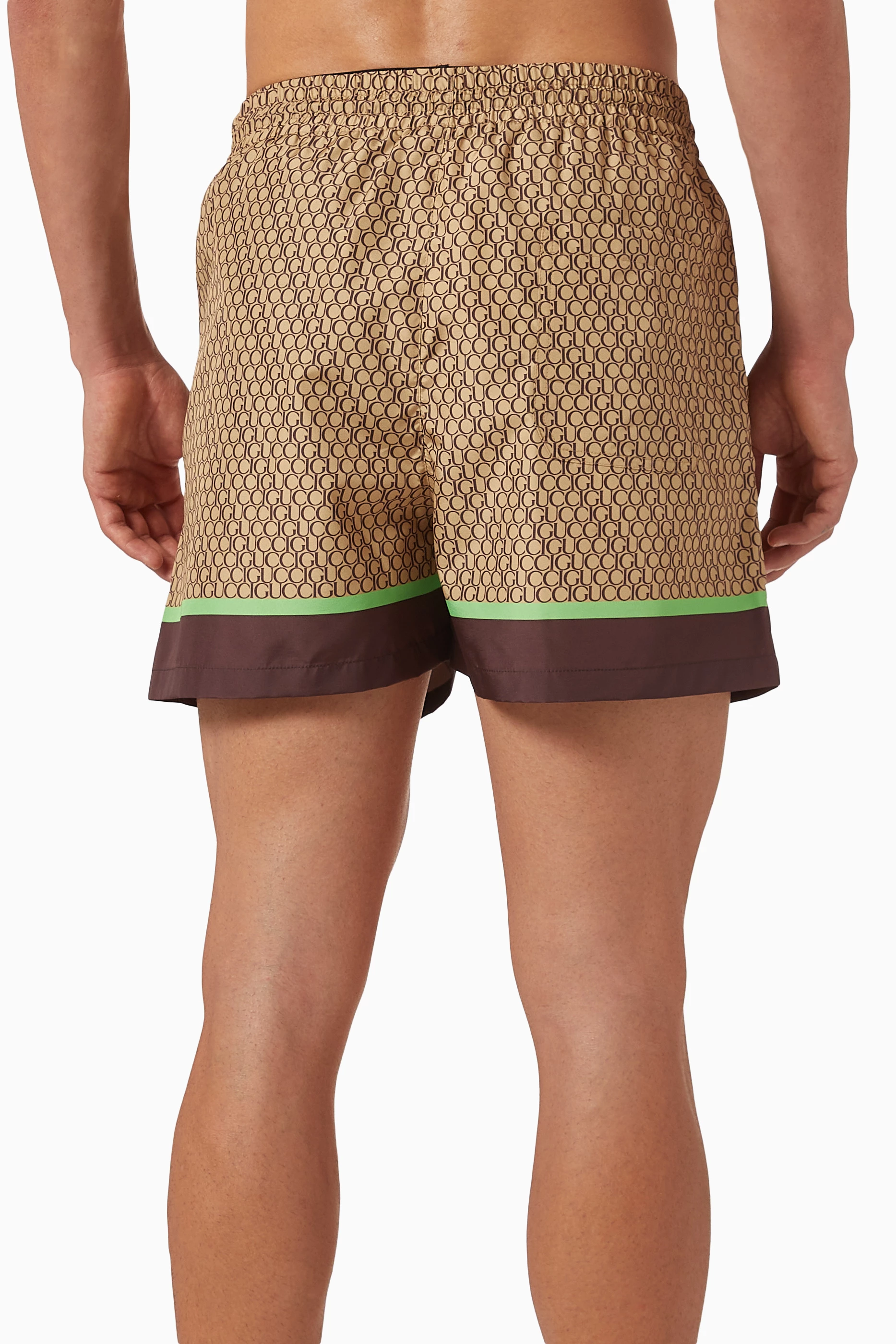 Mens gucci swim shorts top
