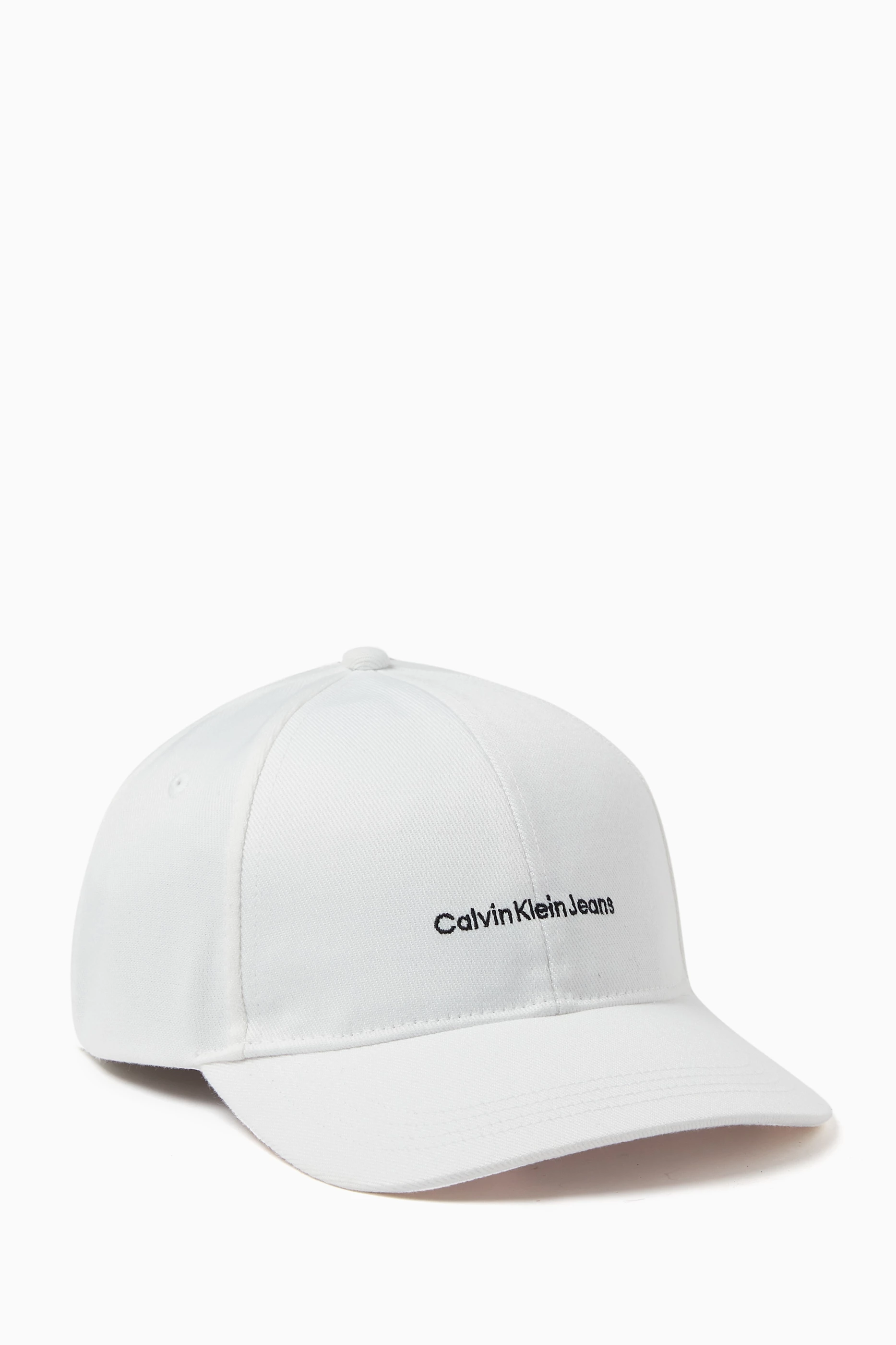 Calvin klein white cap outlet