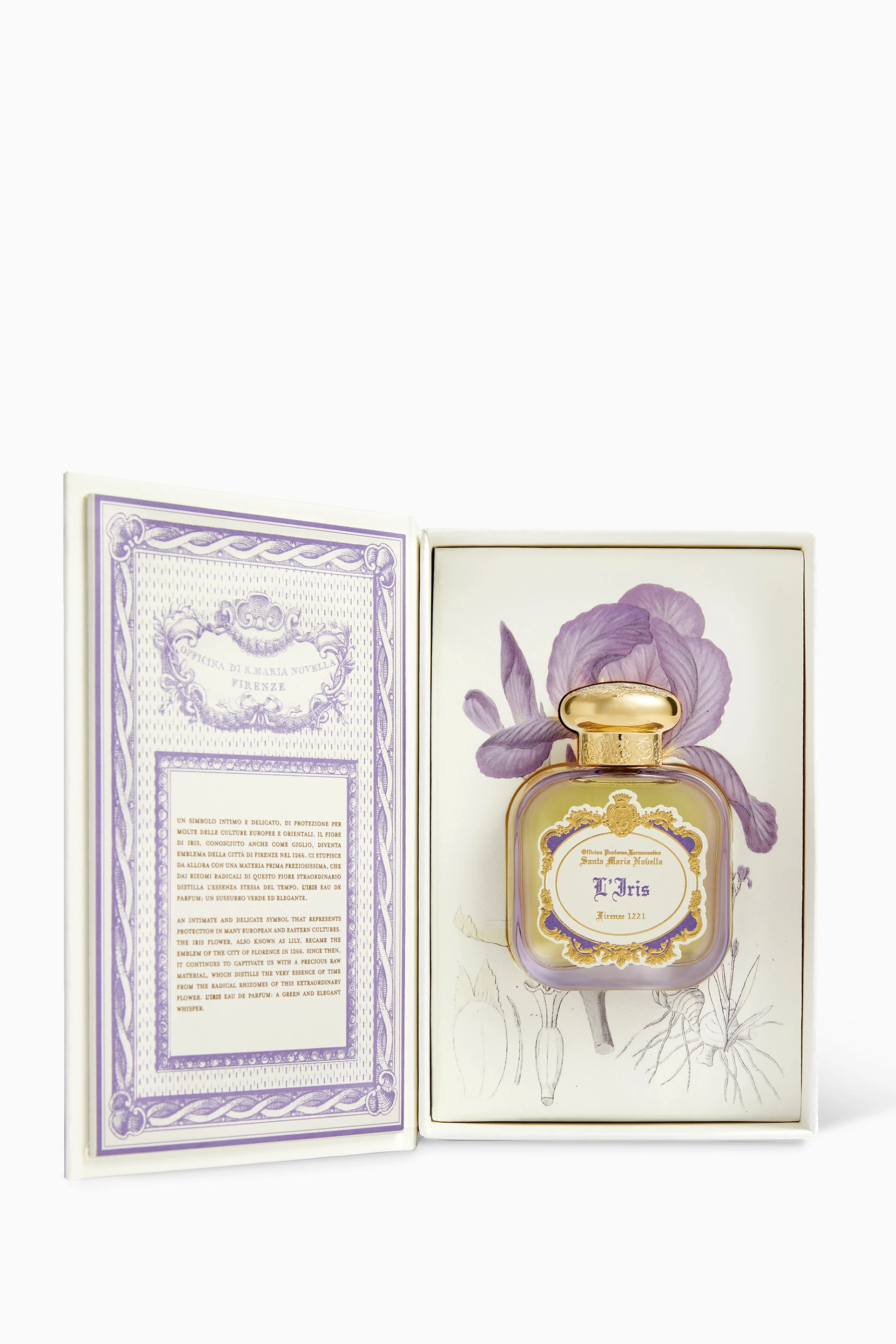 Buy Santa Maria Novella L'Iris Eau de Parfum, 50ml For UNISEX