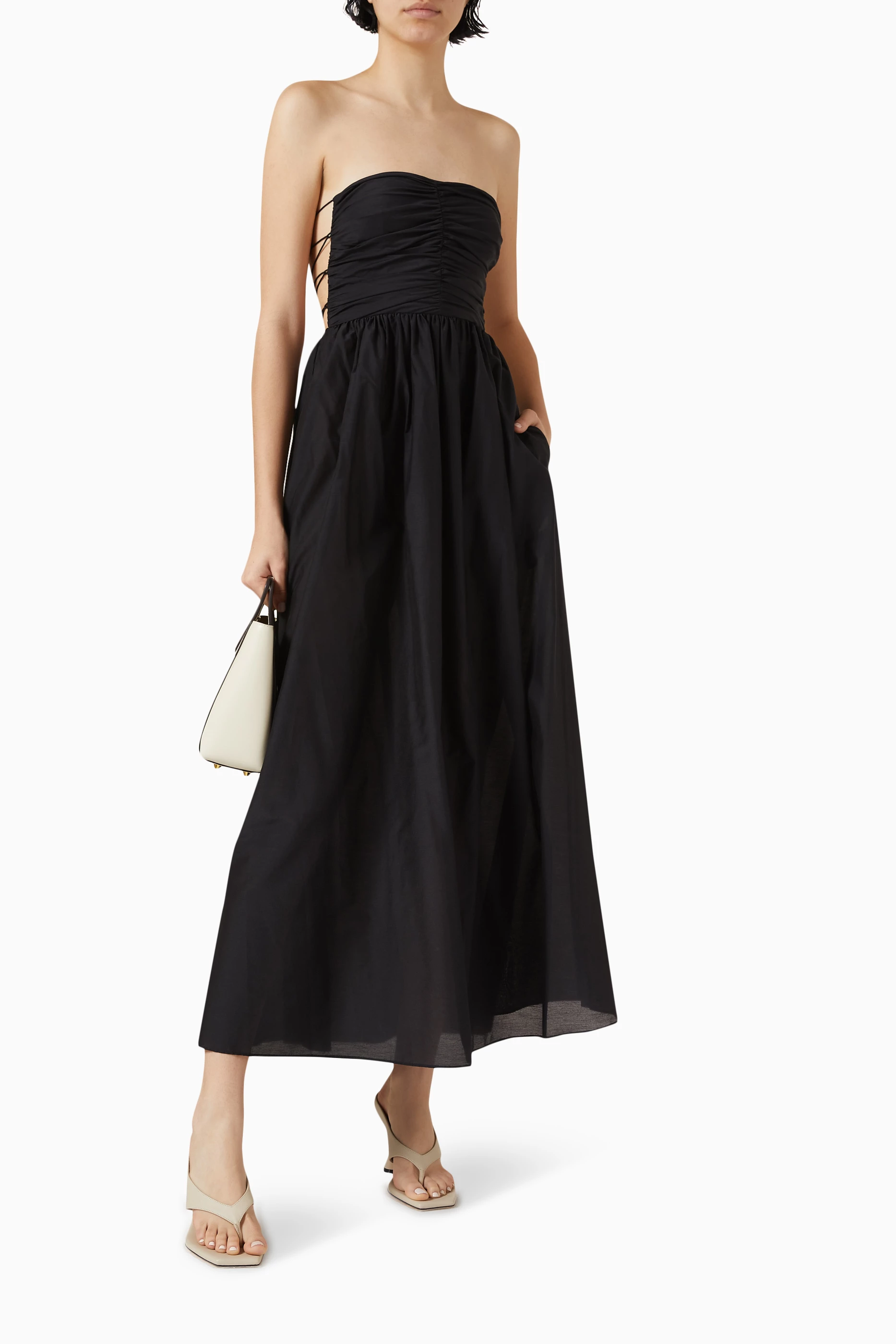 lace dress with fringe Evening Dress - 125 main image 0
