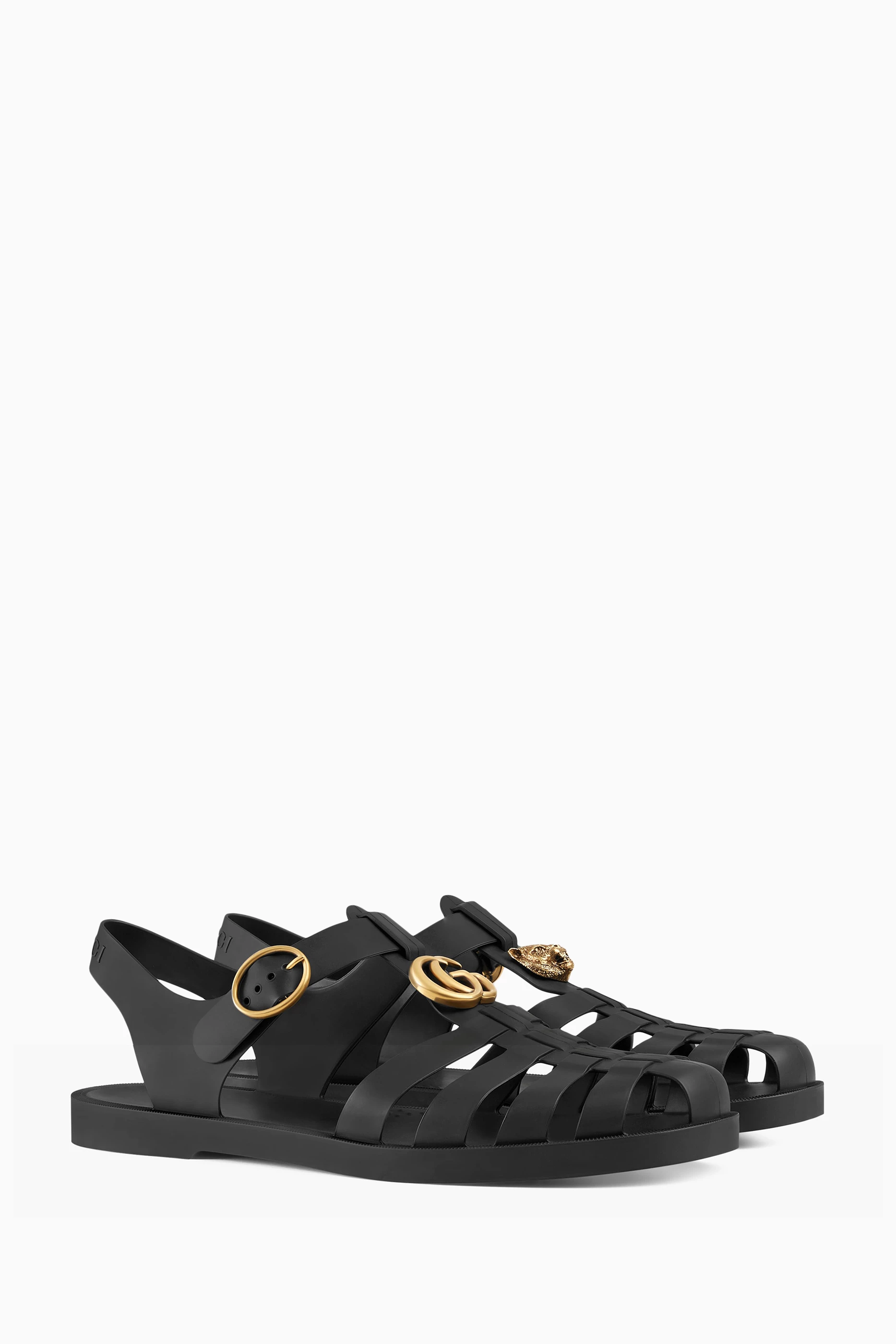 Rubber buckle strap sandal 2025
