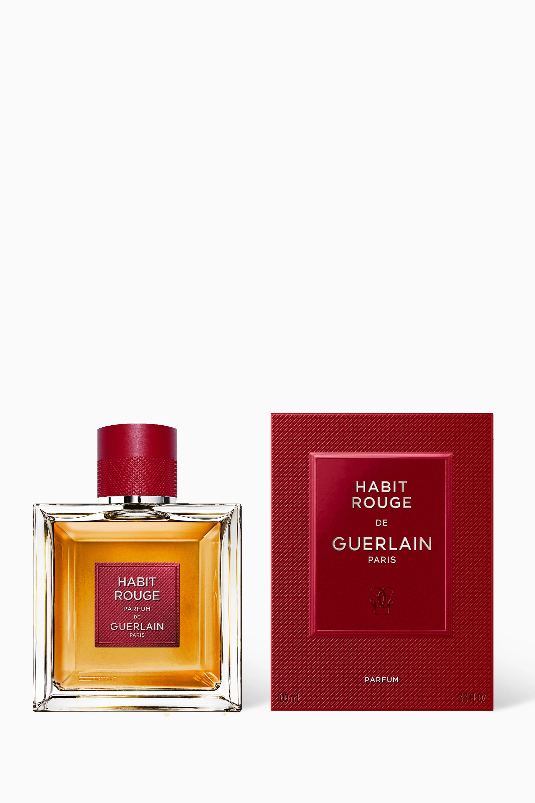 Buy Guerlain Habit Rouge Eau de Parfum, 100ml For Men Online