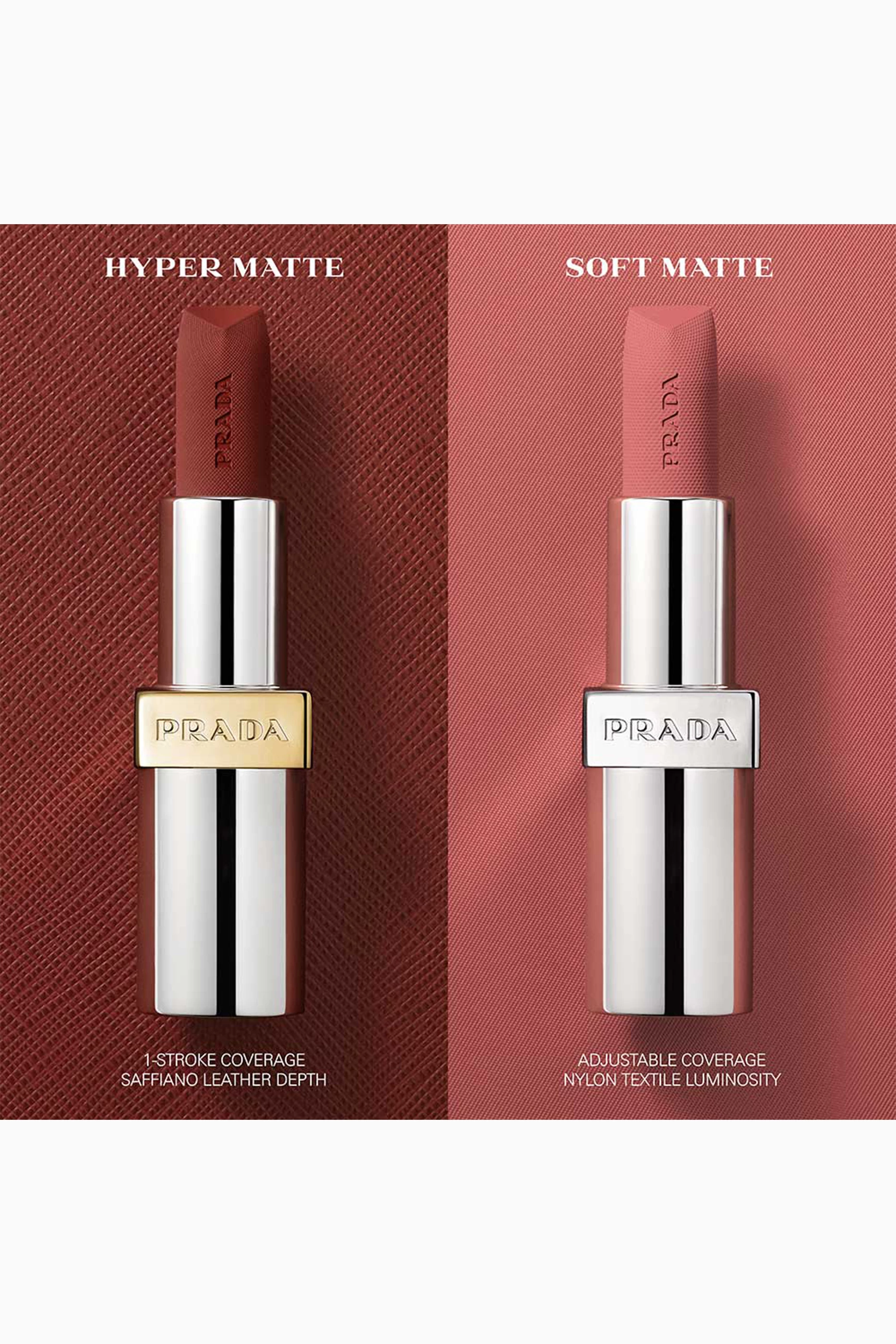 Buy Prada Beauty P155 Blush Monochrome Soft Matte Lipstick,