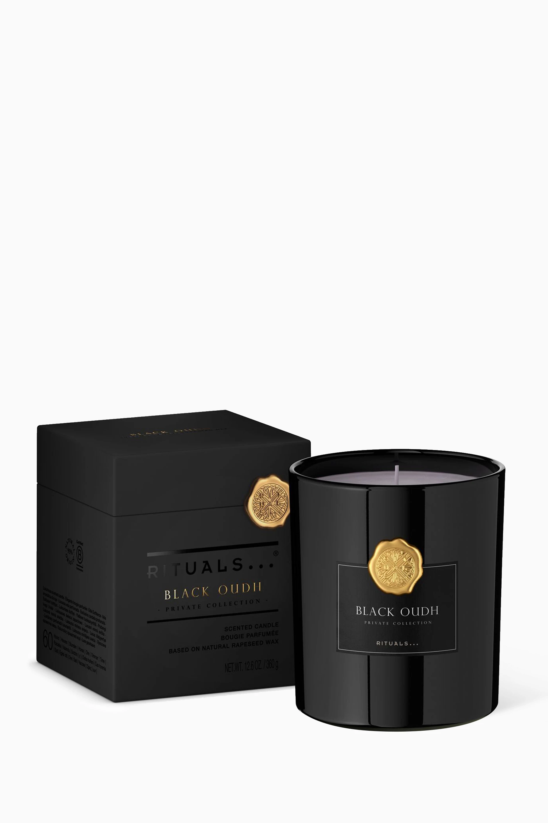 Buy Rituals Private Collection Black Oudh Scented Candle, 360g For