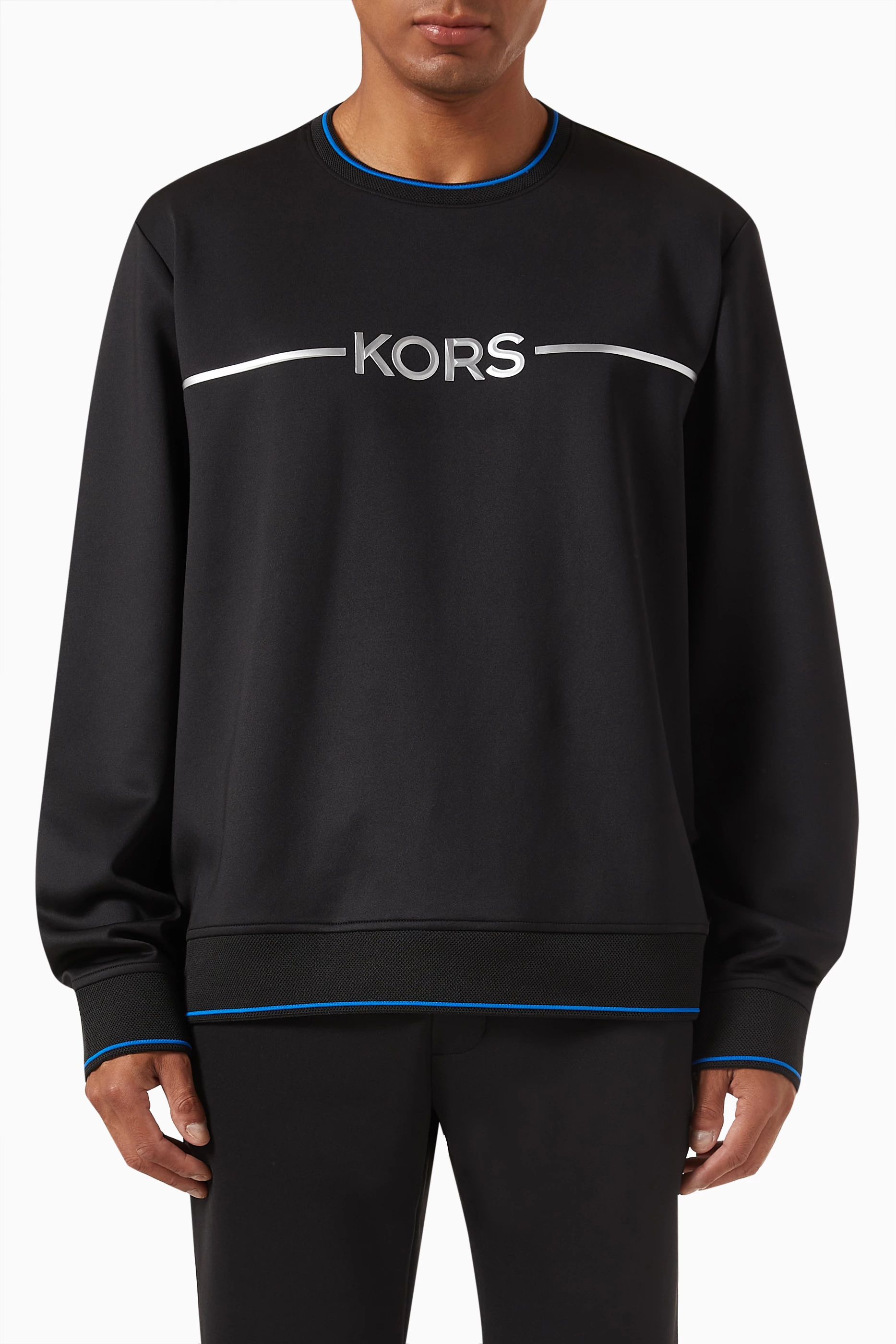 Michael kors black sweatshirt on sale