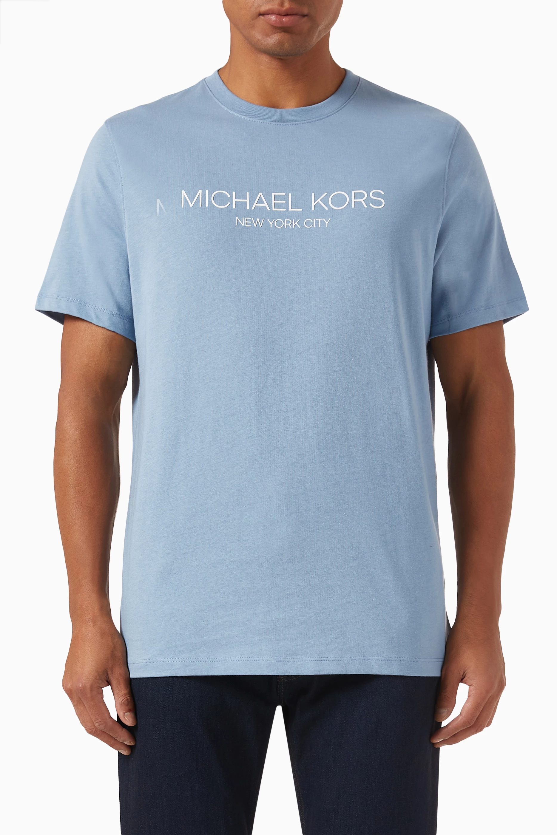 Michael kors t shirt blue new arrivals