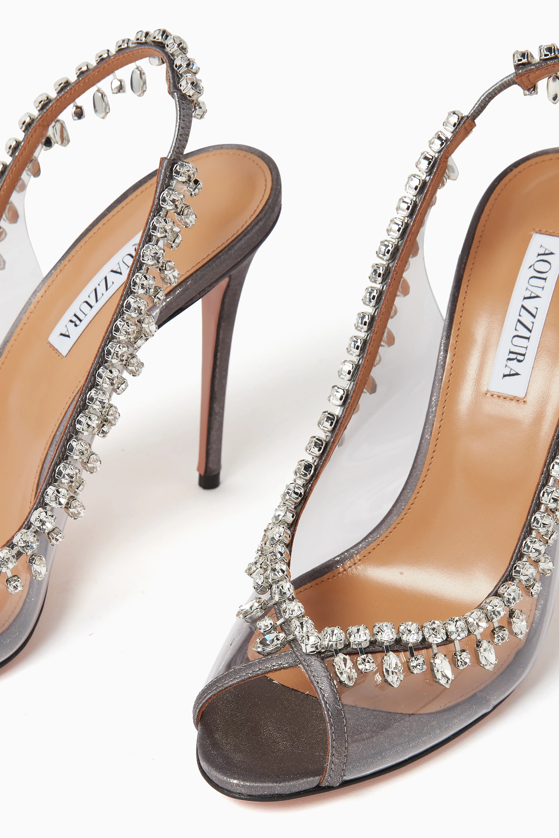 Aquazzura Temptation Aquazzura Pvc Sandals Buy Aquazzura Grey