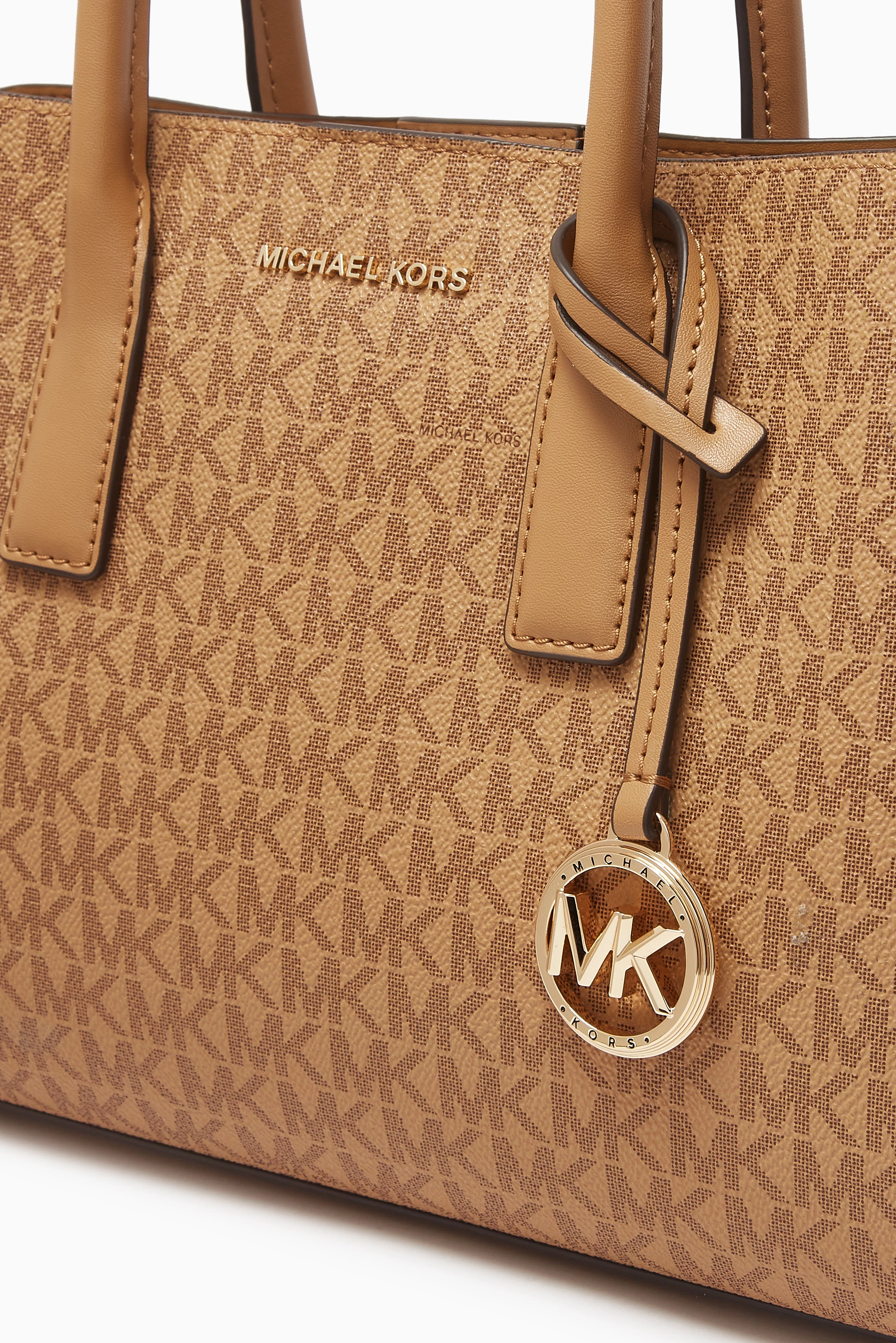 Michael kors brown signature bag outlet