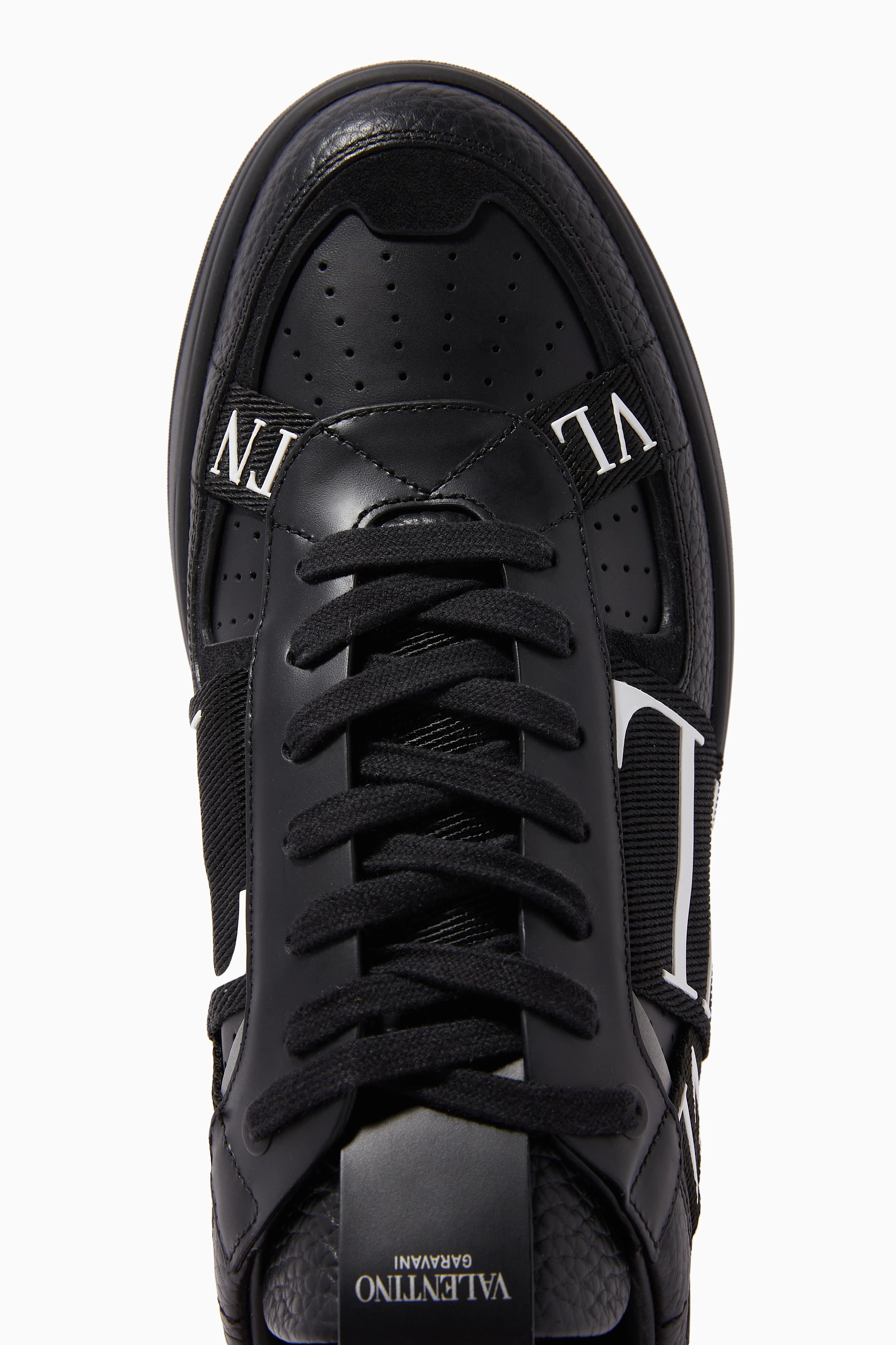 All black valentino sneakers sale