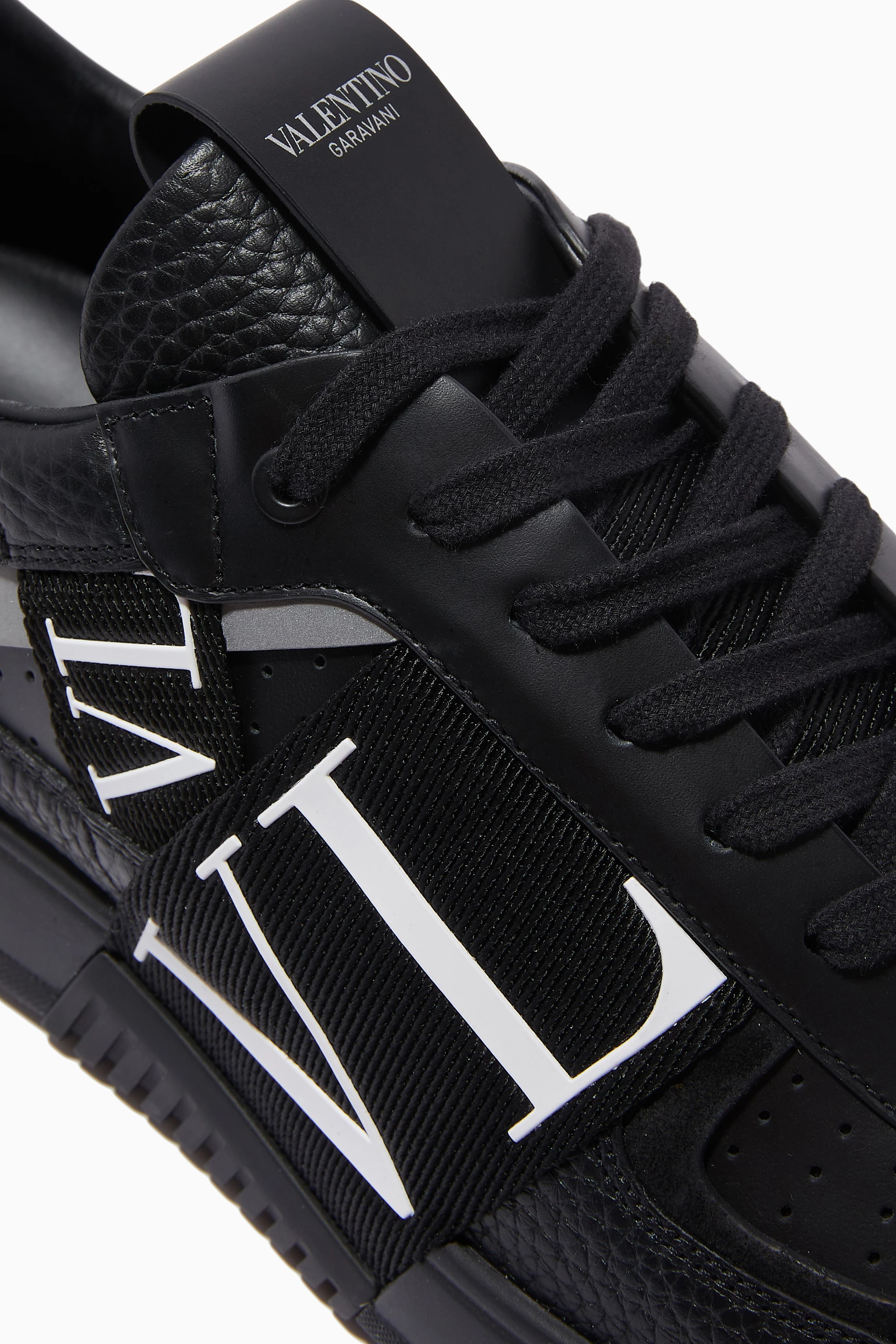 Buy Valentino Garavani Black Valentino Garavani VLTN Sneakers in