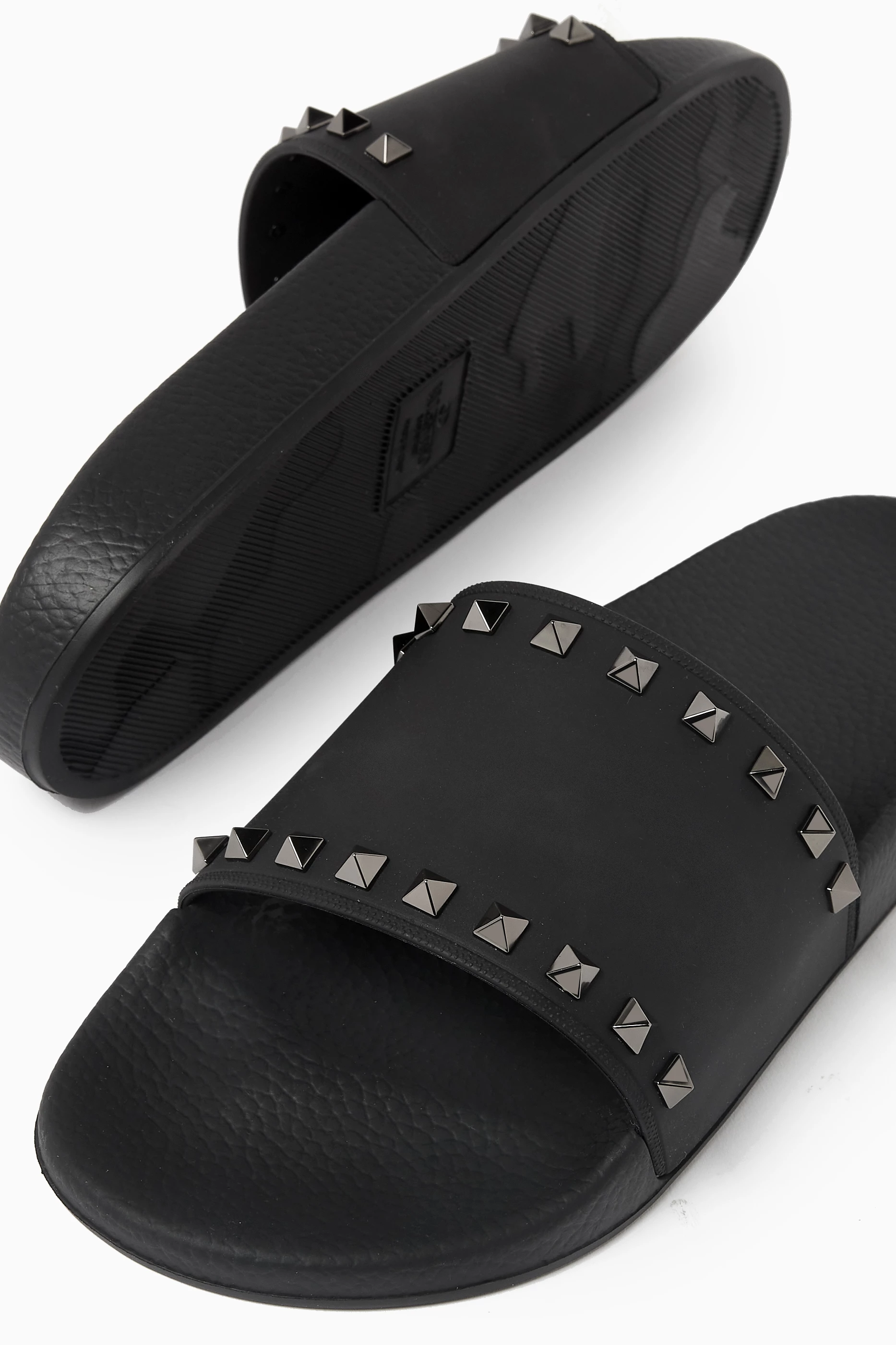 Valentino rockstud pool slide discount