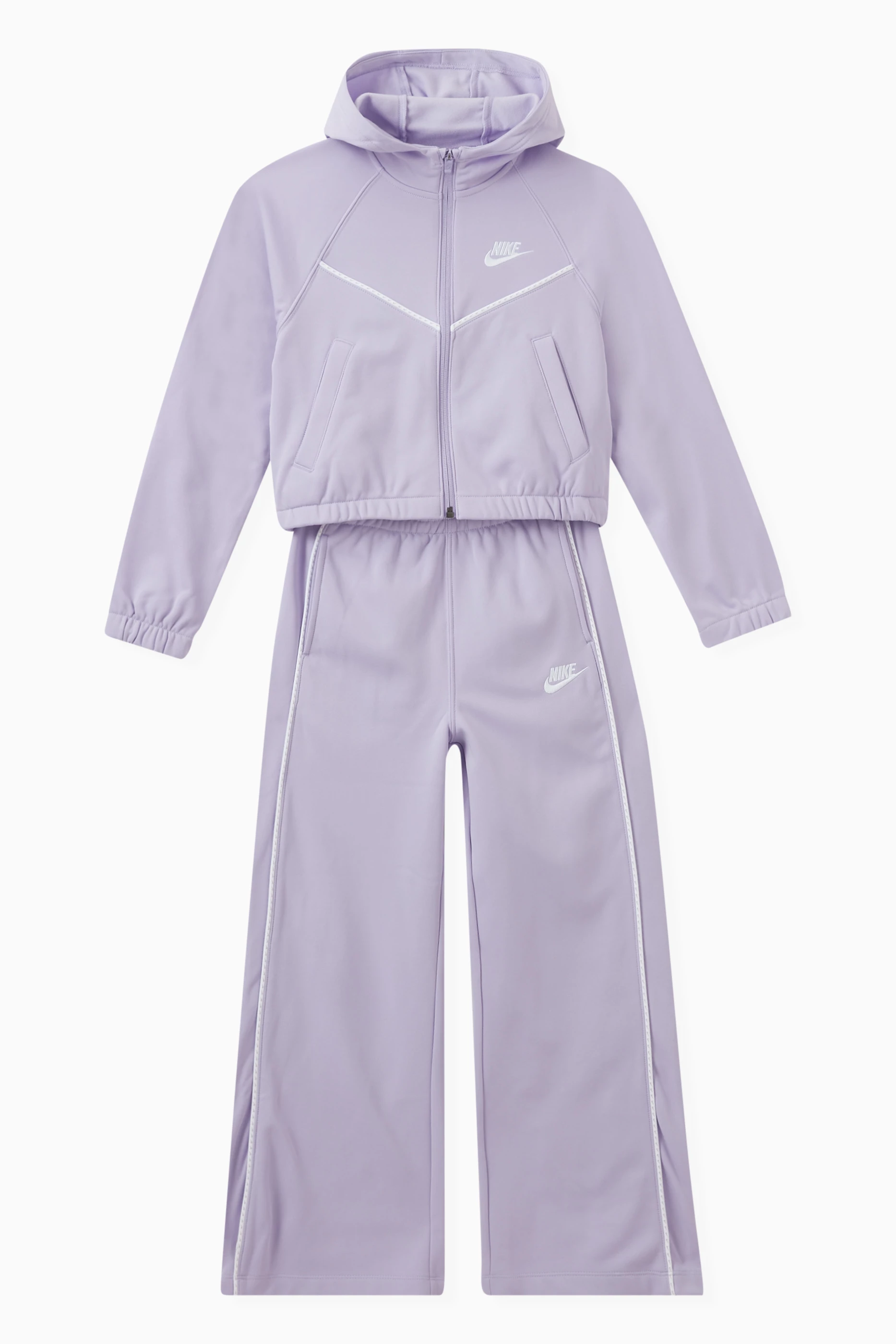 Buy Nike Purple Logo Tracksuit For Girls Online Ounass Saudi