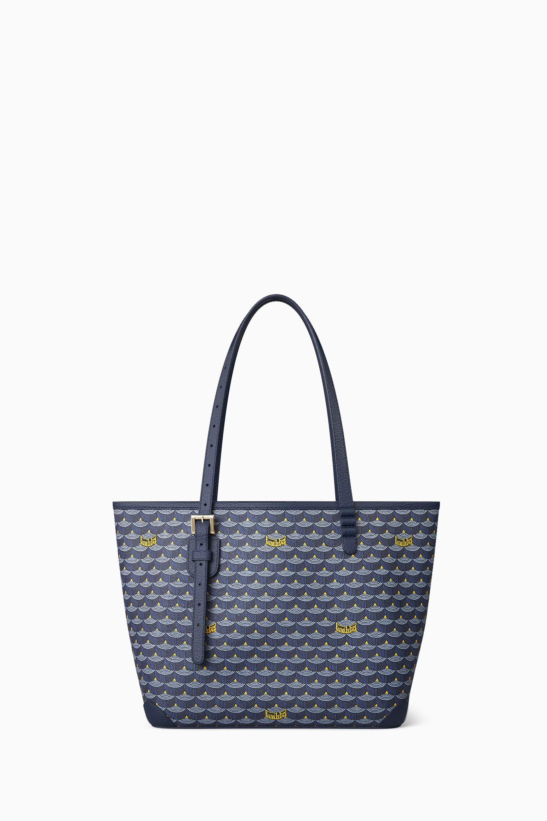 Buy Faure Le Page Blue Daily Battle 27 Tote Bag in Coated canvas Leather For Women Online Ounass Saudi