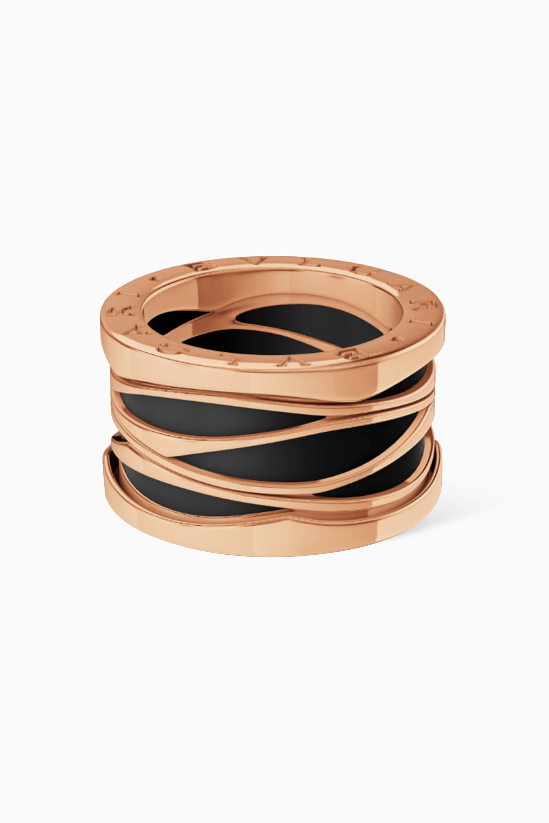 Bvlgari b zero1 ring rose gold top