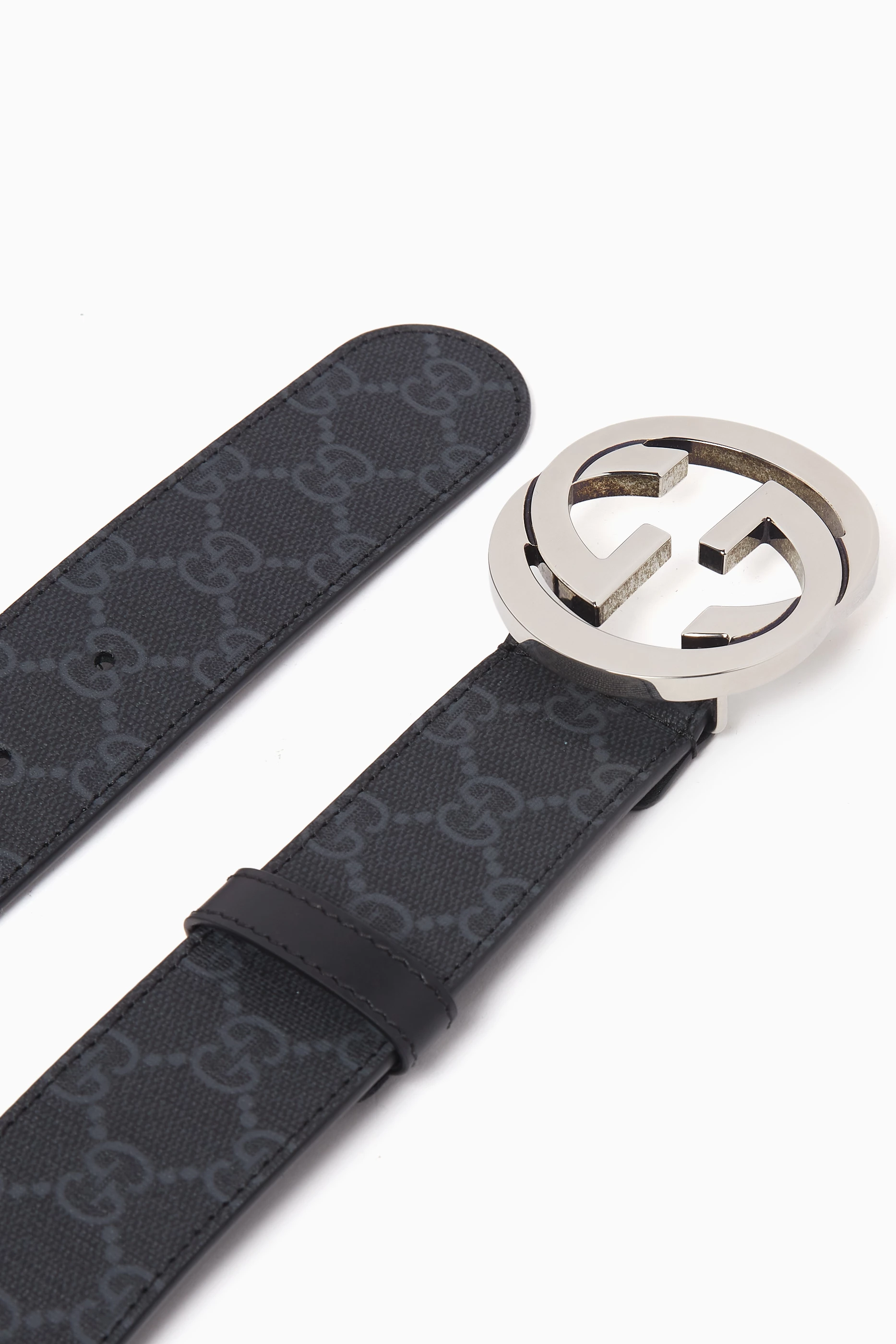 Gucci monogram belt on sale