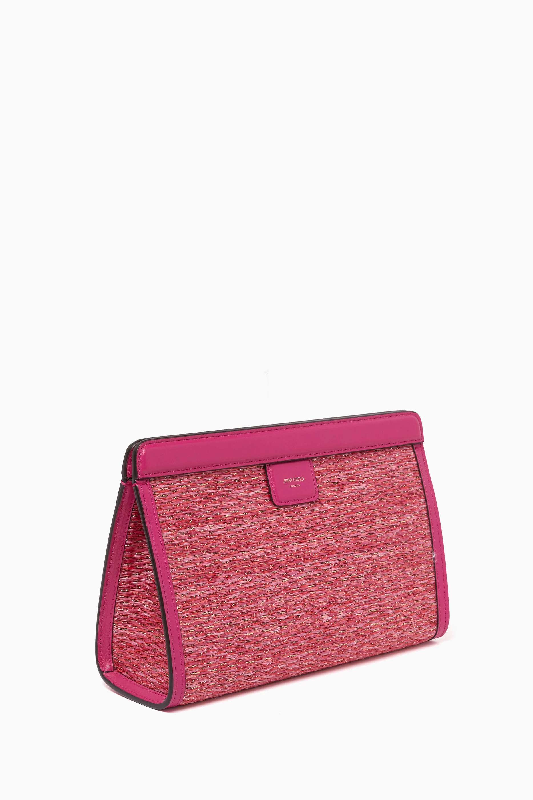 Jimmy choo pink purse clearance