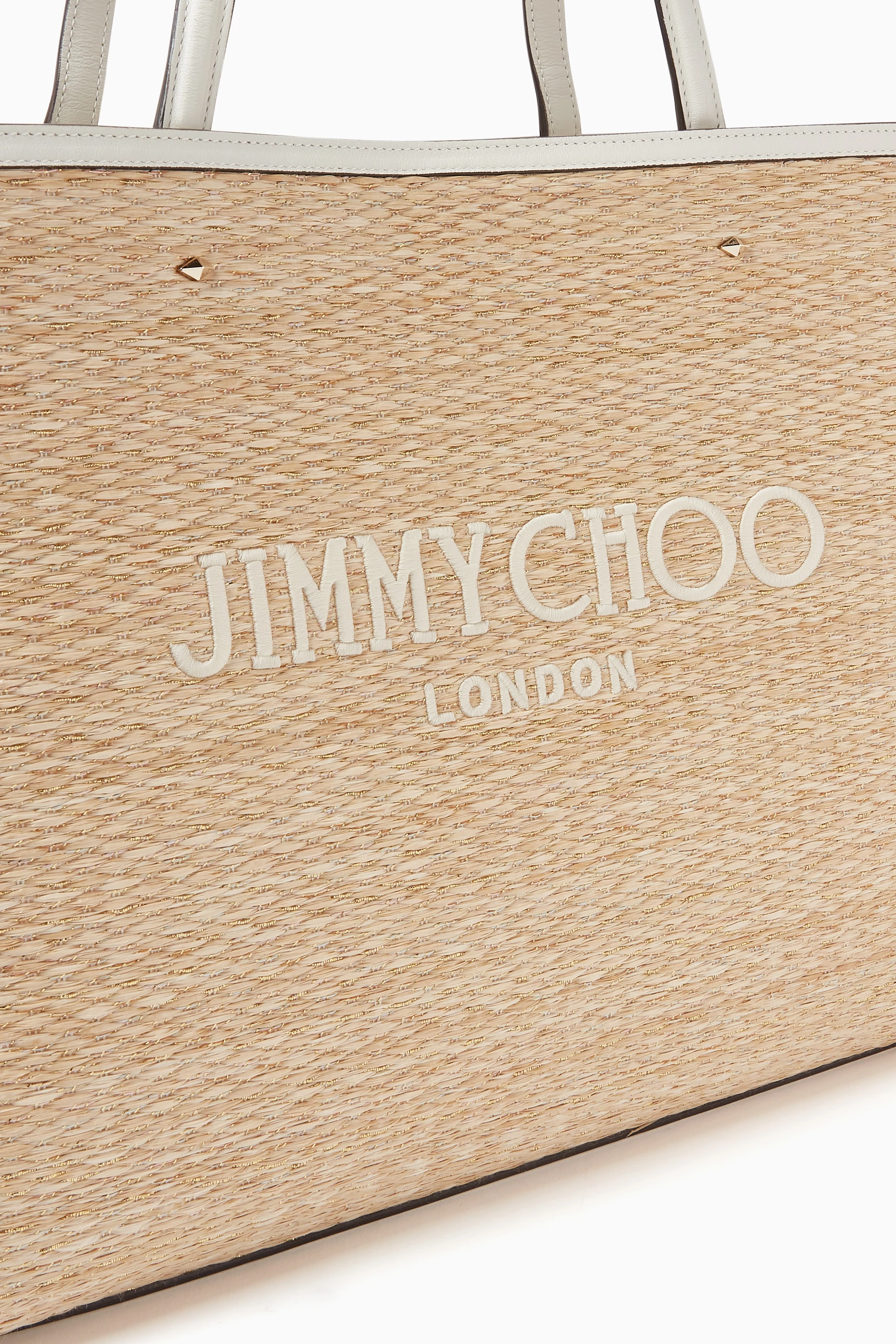 ◆正規品・新品◆Jimmy Choo Beige Raffia Mini Marli Handbag Buy Jimmy Choo Brown Mini Marli Tote in Raffia for Women