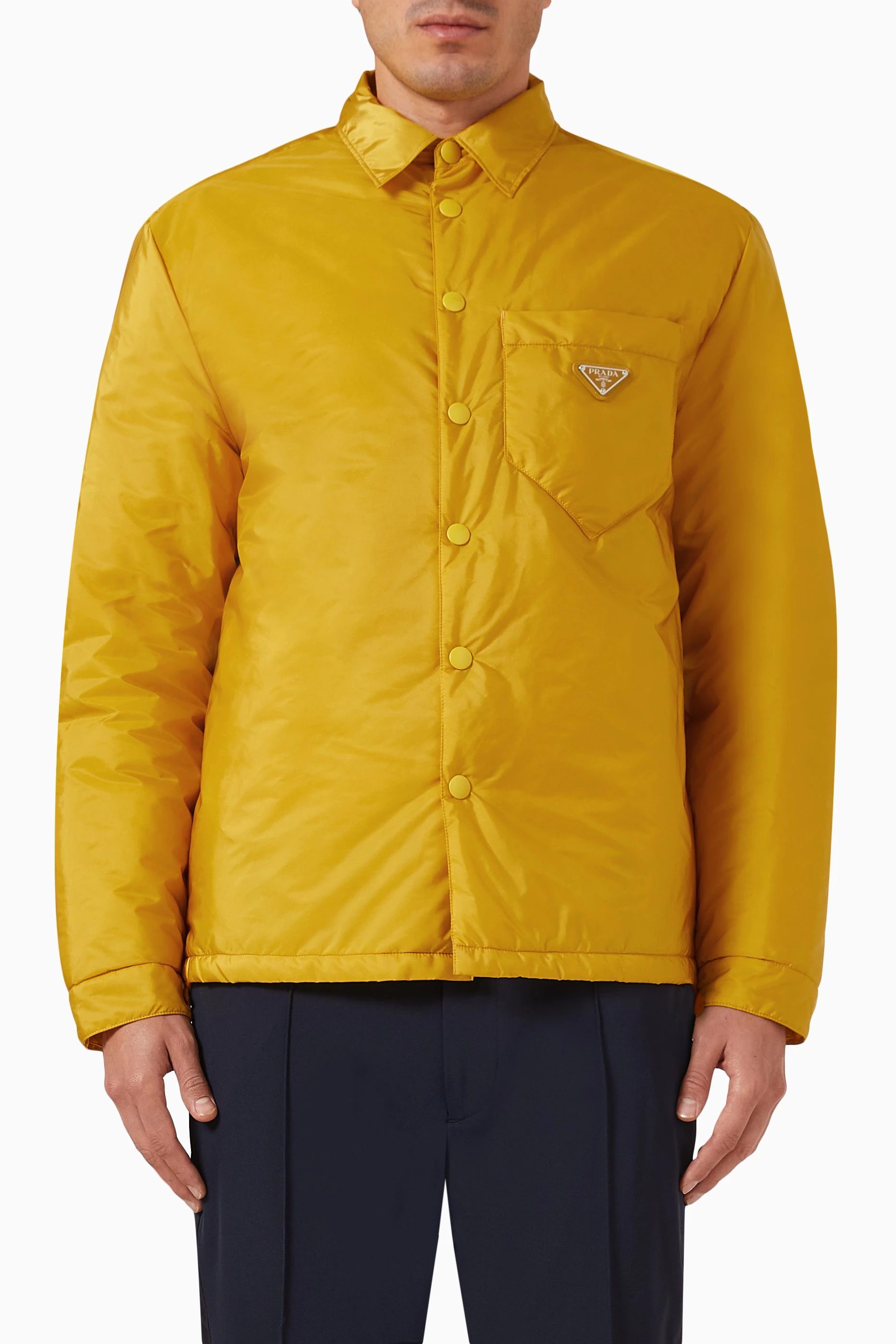 Prada yellow jacket outlet