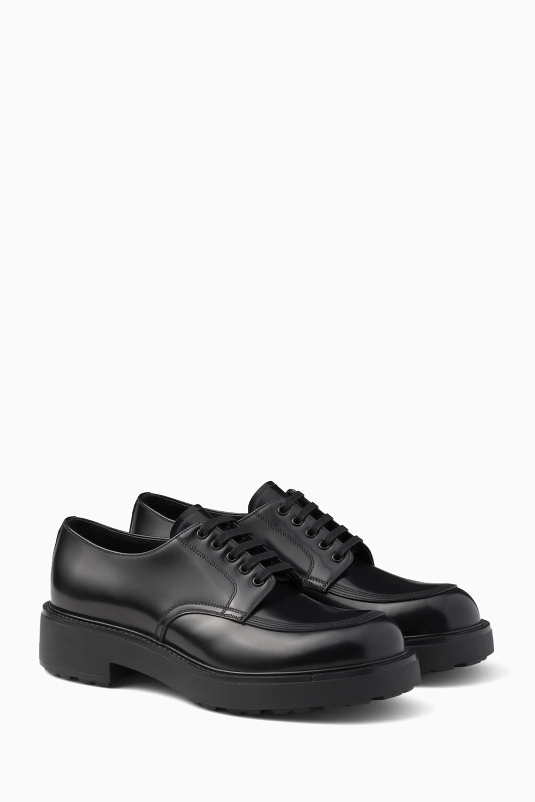 Prada derby shoes sales