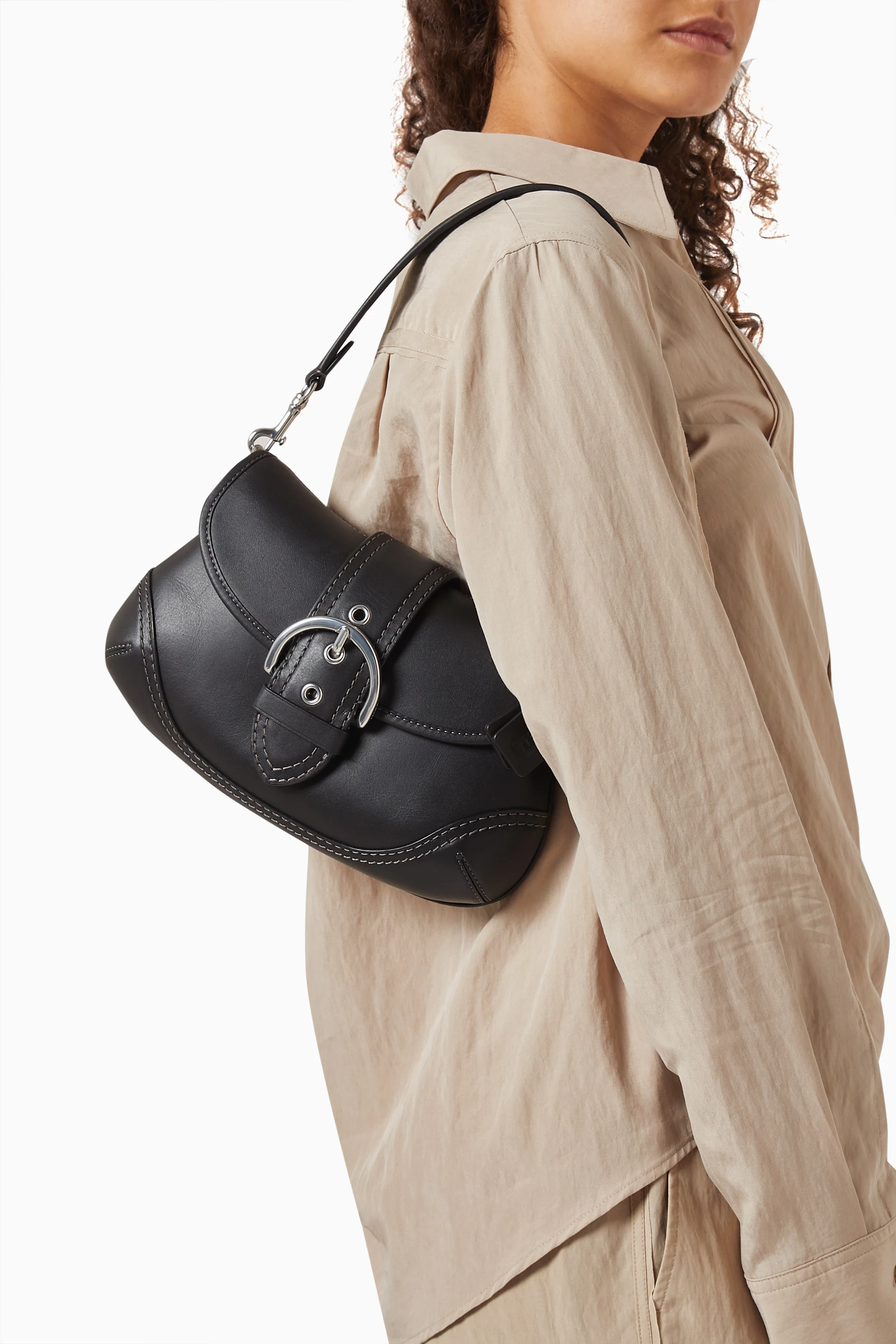バッグ COACH soho leather shoulder bag Black Coach Soho Leather Black Mini Shoulder Bag – JennyHayley