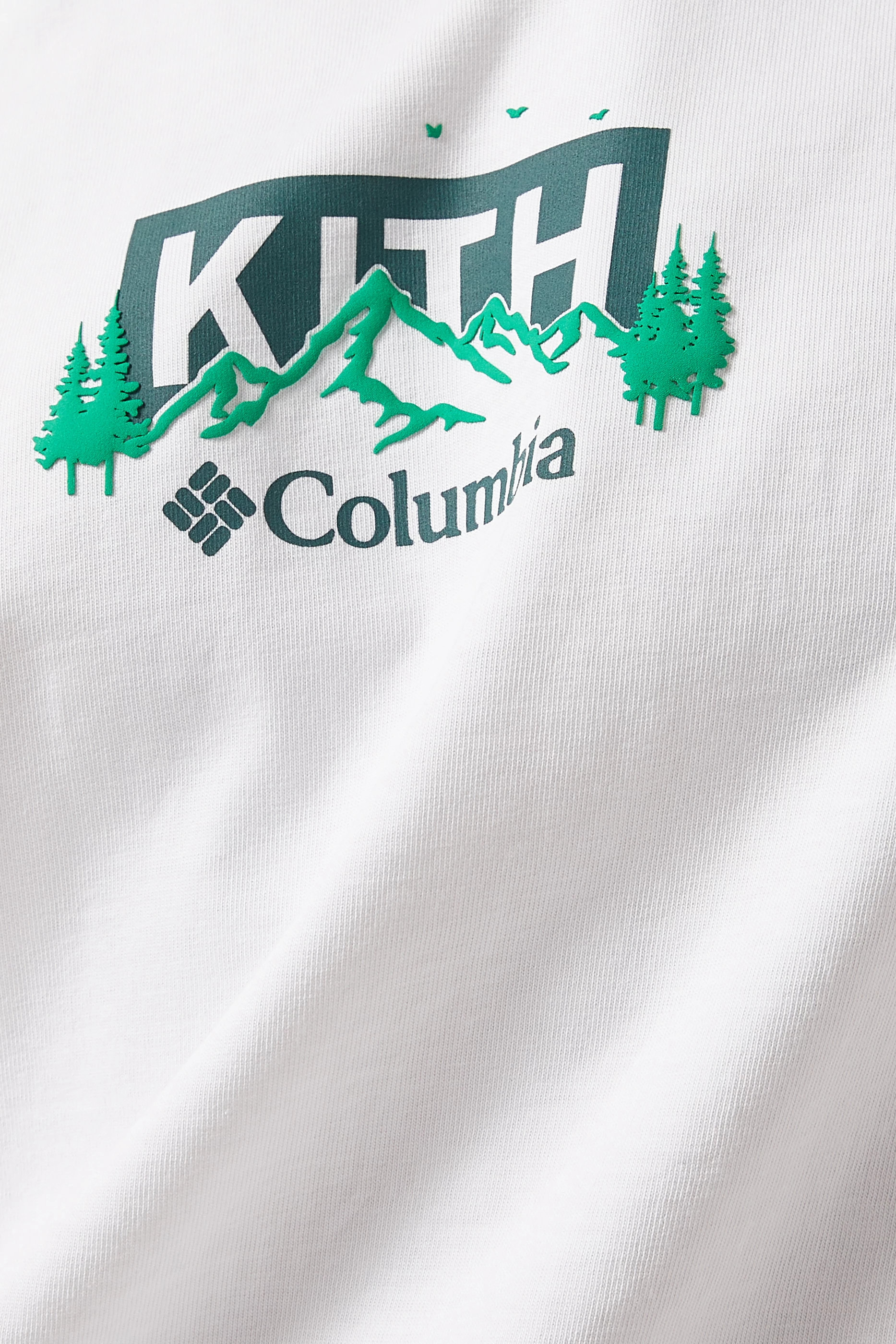 Buy Kith Multicolour x Columbia Landscape Classic Logo T-shirt in 
