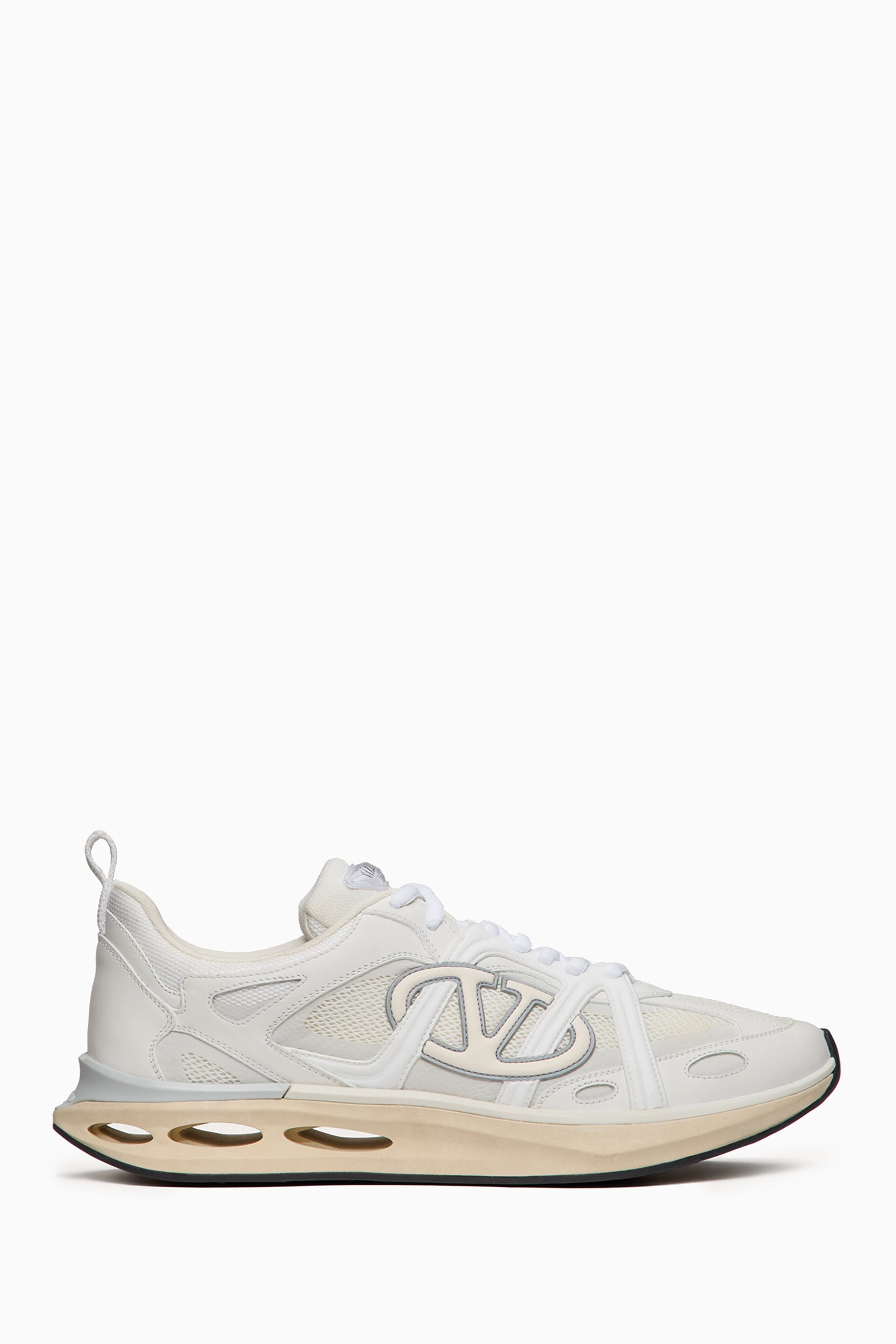【関税&送料込】Valentino Garavani Vlogo Easyjog Sneakers In Buy Valentino Garavani White Valentino Garavani Vlogo