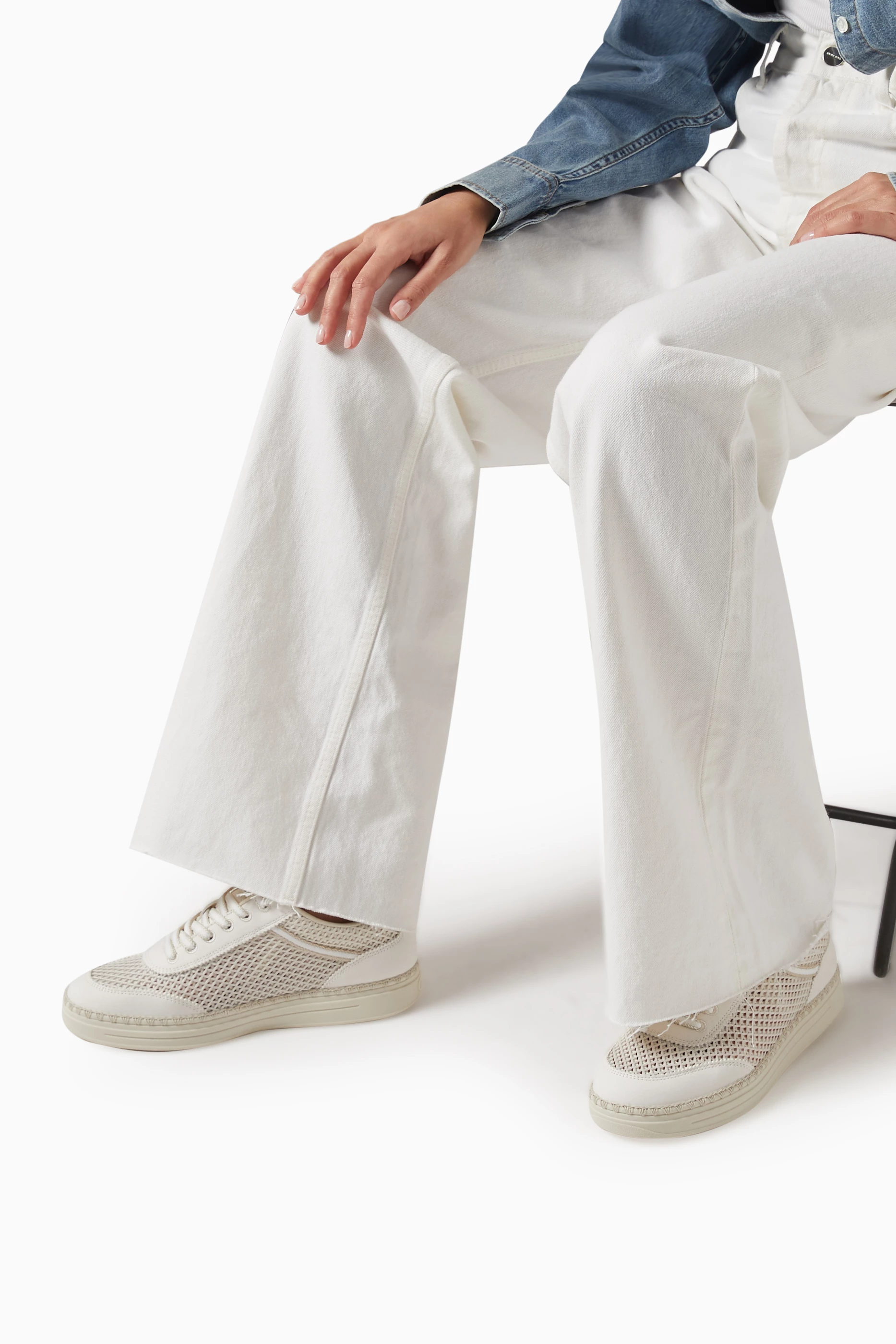 JIMMY CHOO Rimini/F メッシュ トレーナー スニーカー Rimini/F|Rose Mesh Trainer| JIMMY CHOO NZ