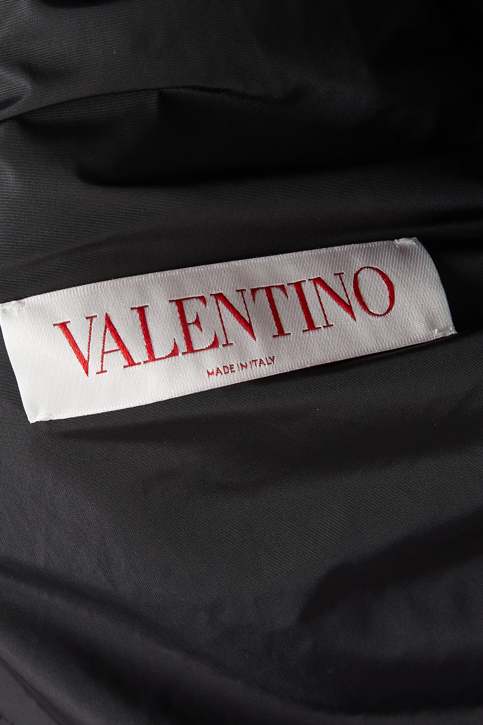 Buy Valentino Garavani Black Toile Iconographe Zip-up Jacket in