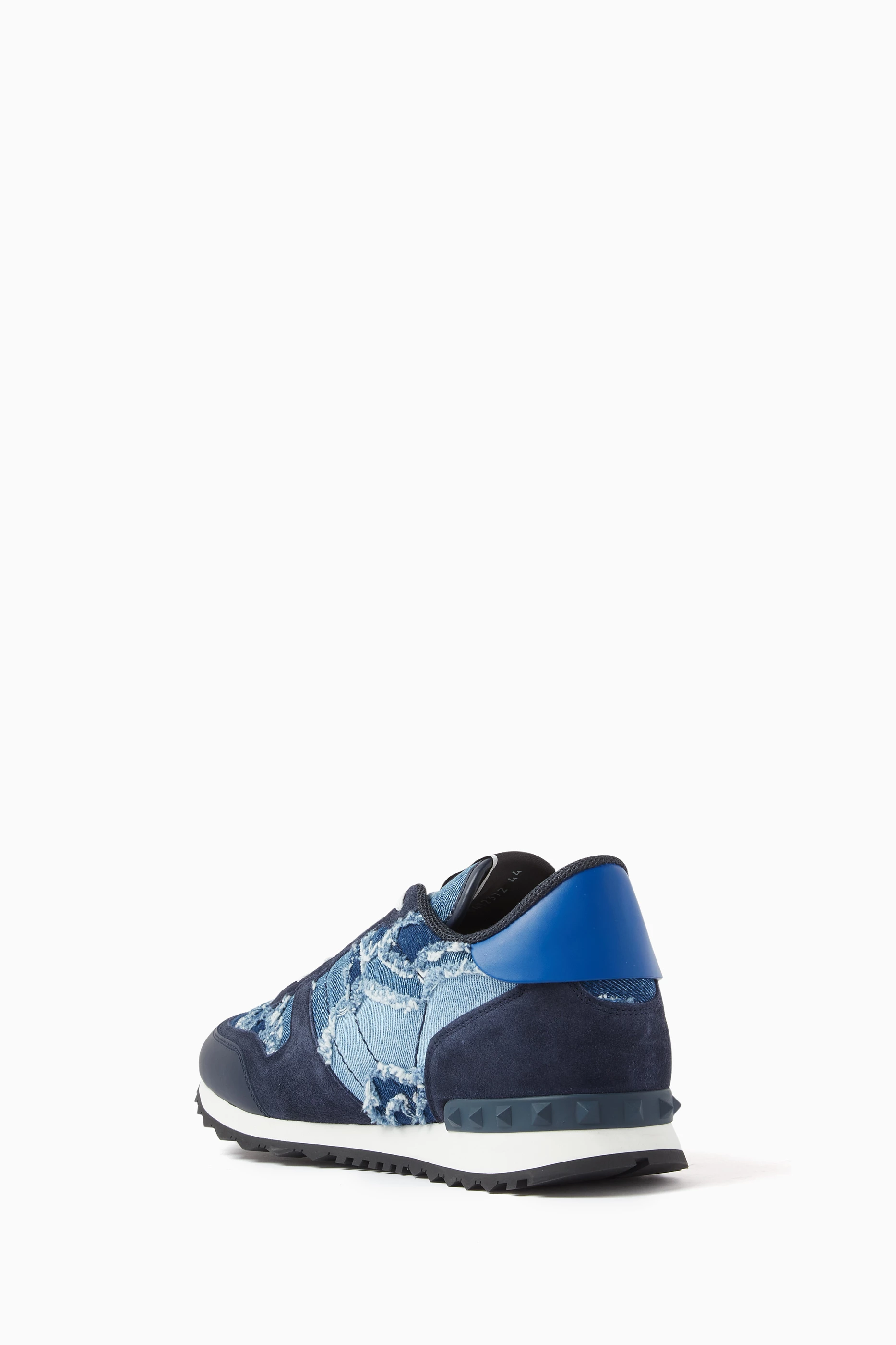 Buy Valentino Garavani Blue Valentino Garavani Rockrunner Sneakers