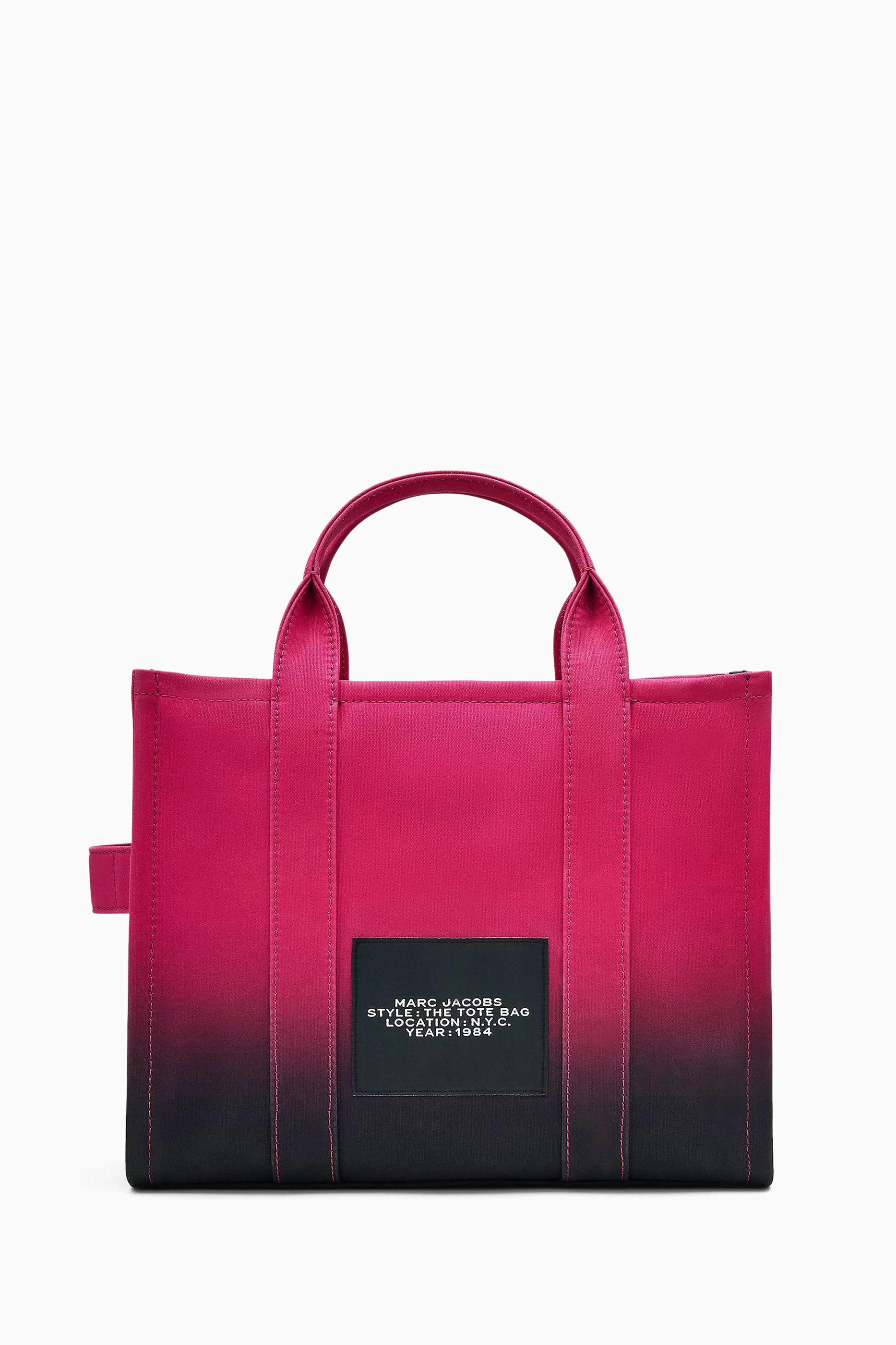 Buy Marc Jacobs Pink The Medium Ombre Tote Bag in Canvas For Women