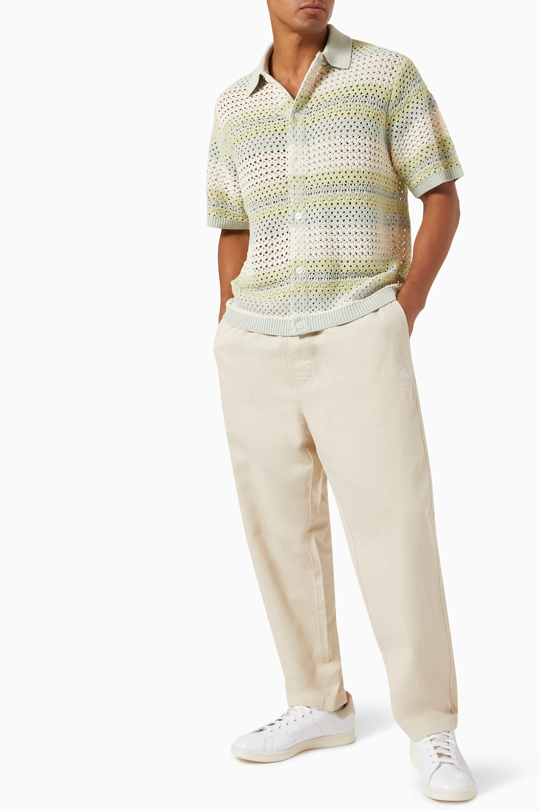 Buy Kith Multicolour Thompson Button-down Shirt in Crochet For Men Online |  Ounass Saudi