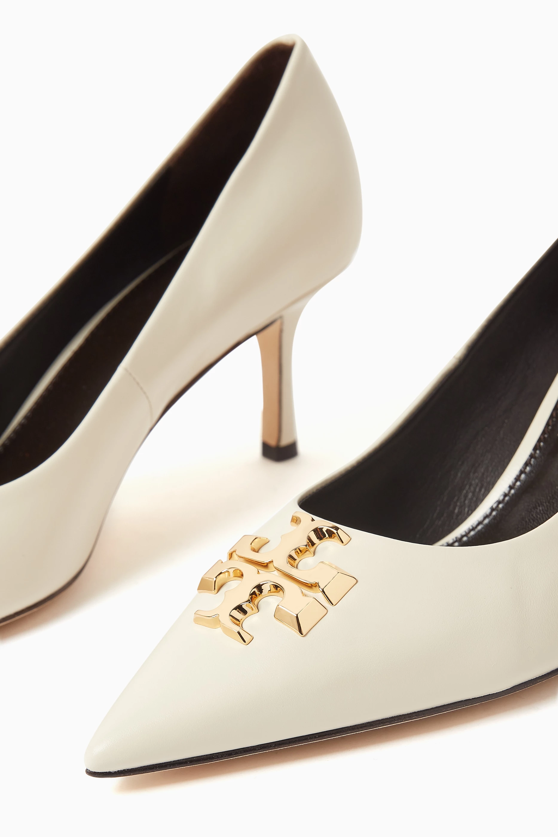 Buy Tory Burch Neutral Eleanor 65 Pumps in Leather For Women Online Ounass Saudi