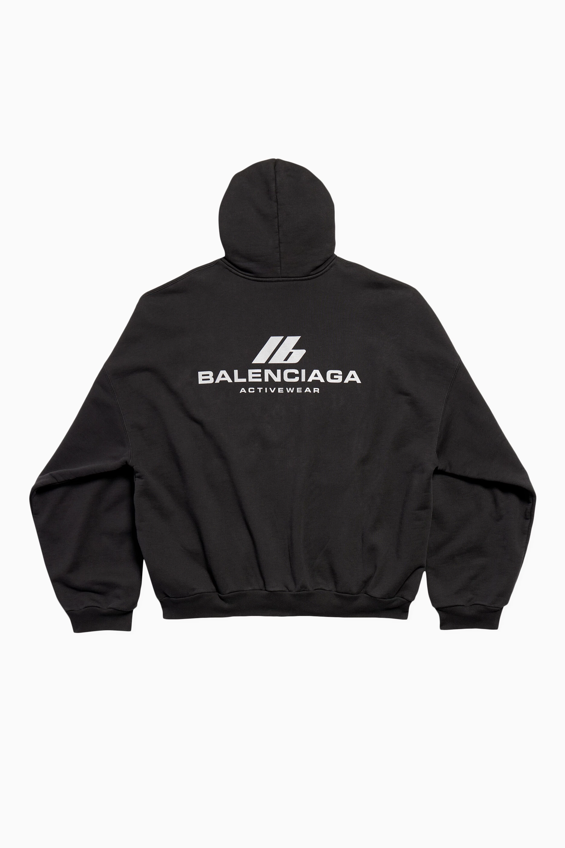 Buy Balenciaga Black Unisex Activewear Oversized Hoodie in Archetype Fleece For UNISEX Online Ounass Saudi