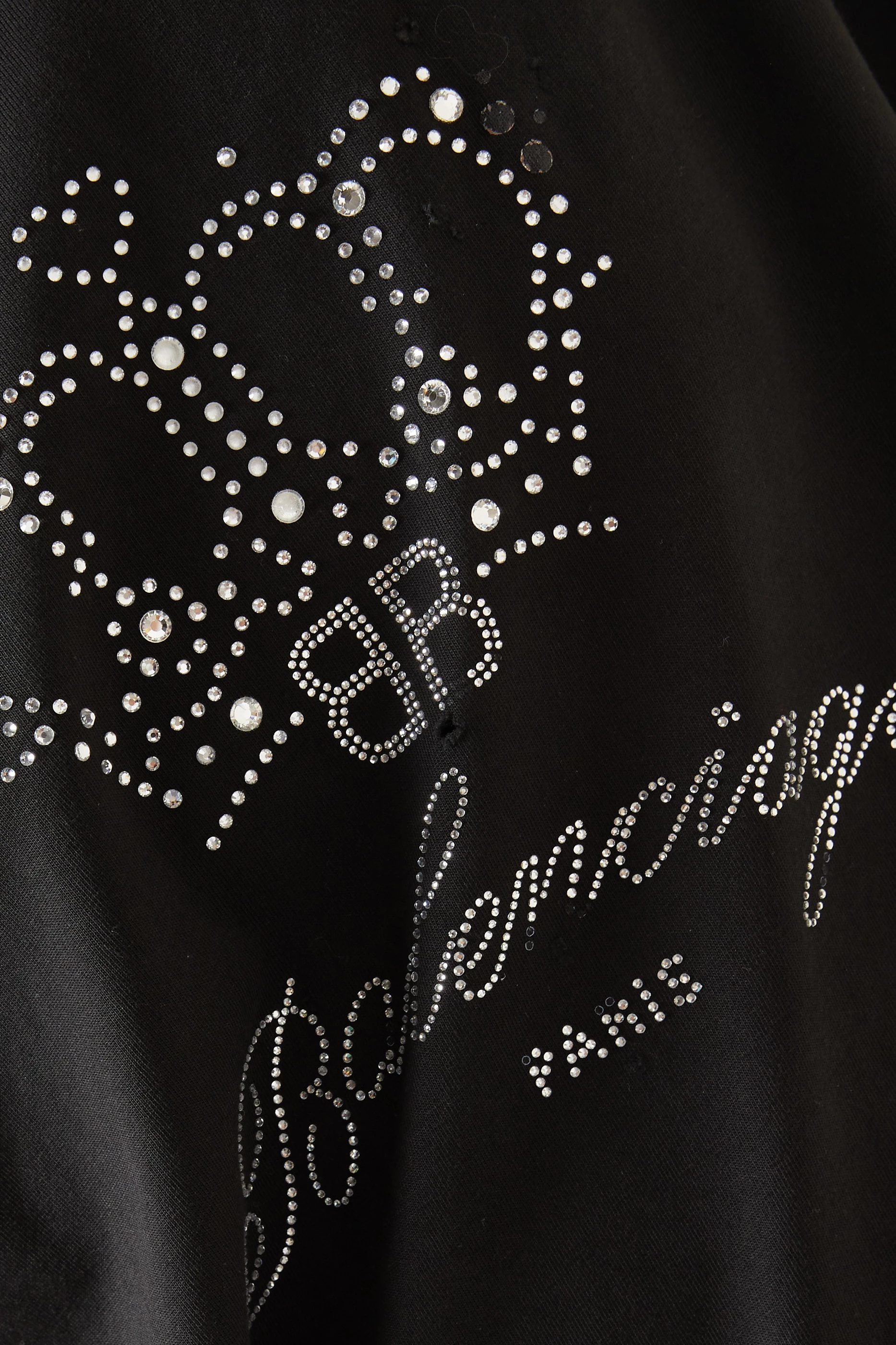 Buy Balenciaga Black Unisex BB Motel Medium-fit T-shirt in